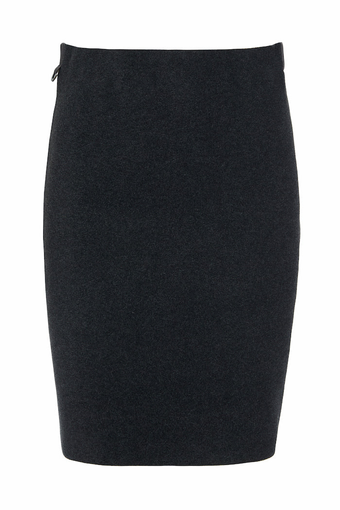 HENRIETTE STEFFENSEN COPENHAGEN SKIRT - 3253 NEDERDELE SOFT BLACK 914