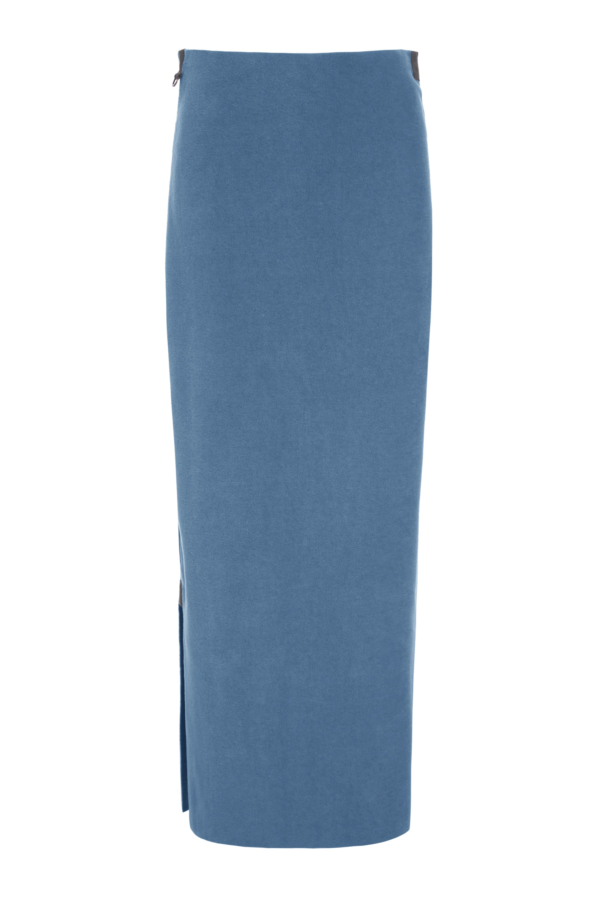 HENRIETTE STEFFENSEN COPENHAGEN SKIRT LONG - 3227 NEDERDELE DUSTY BLUE 794