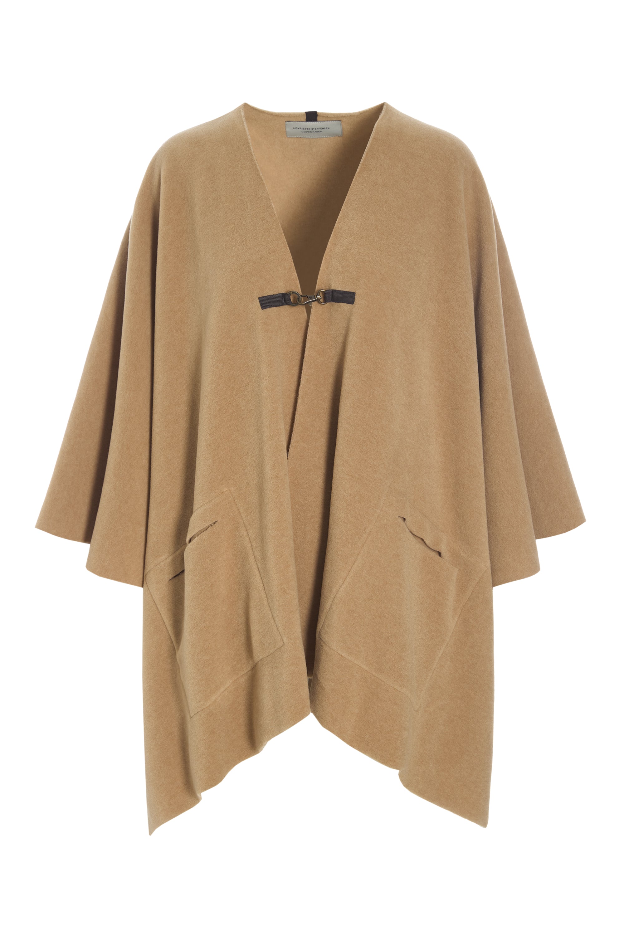 HENRIETTE STEFFENSEN COPENHAGEN CAPE - 4120 PONCHOS CAMEL 815