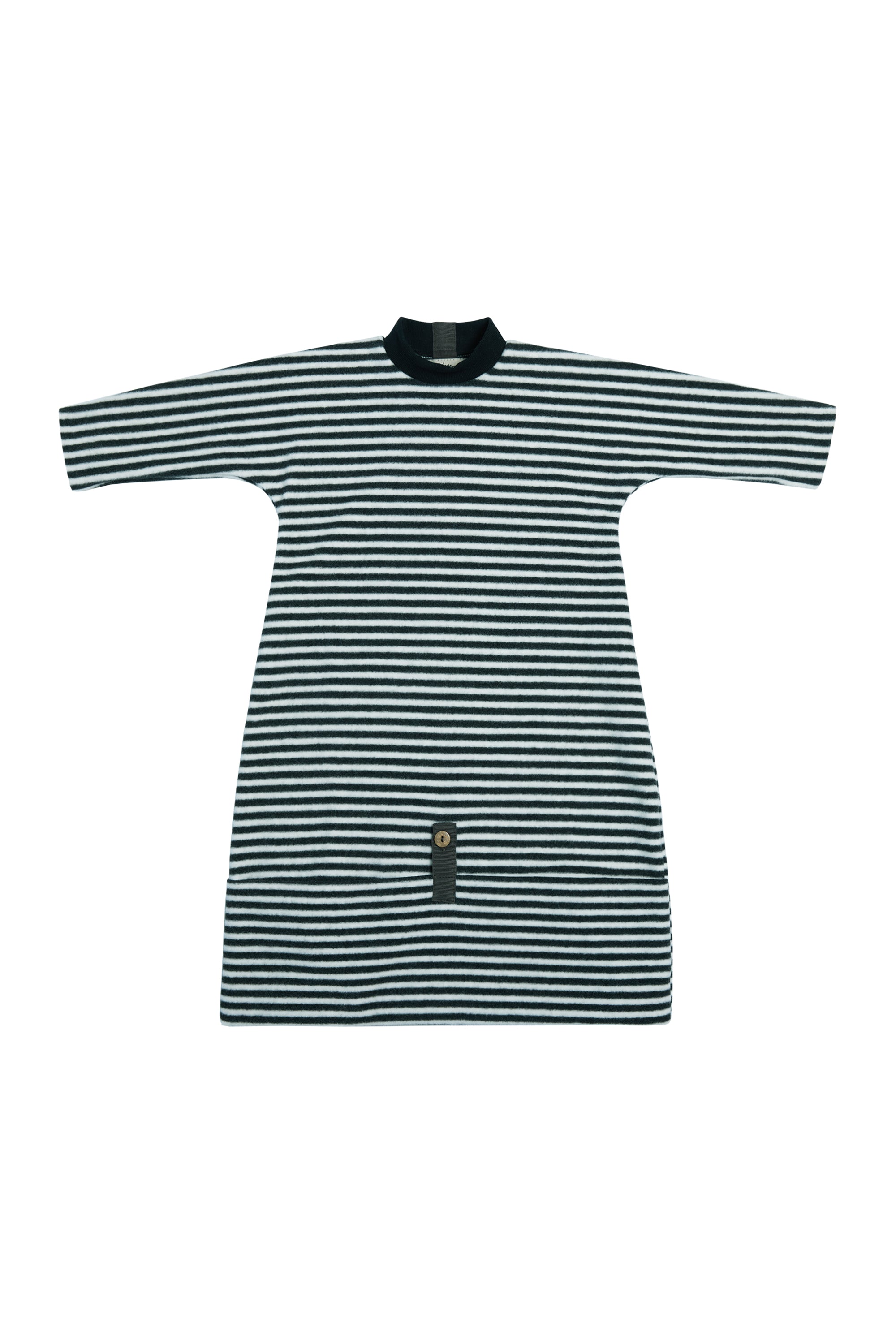 GROWING UP SLEEPINGBAG BABY - 400 GU KØREPOSE STRIPES B&W 673