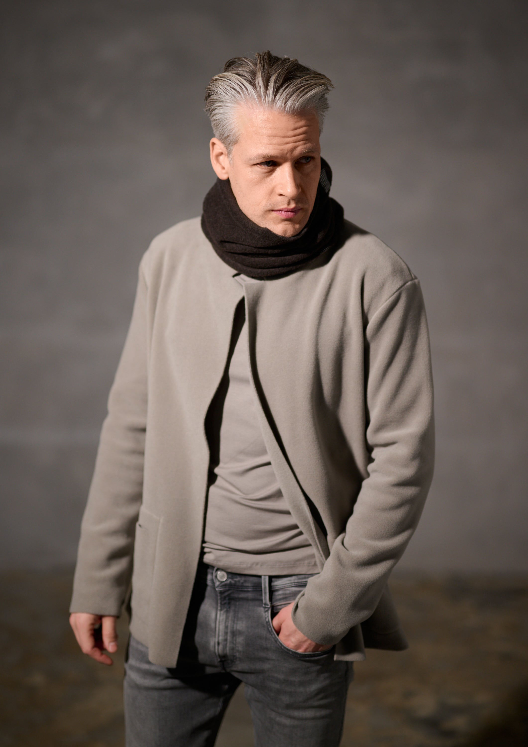 CARL BY STEFFENSEN COPENHAGEN SNOOD SCARF - 1043C SCARFS CHOKOLATE 844