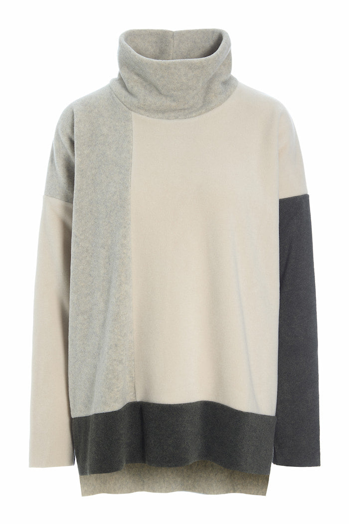 HENRIETTE STEFFENSEN COPENHAGEN SWEATER PATCH - 1380 BLUSER KIT/SAND/FORREST 731