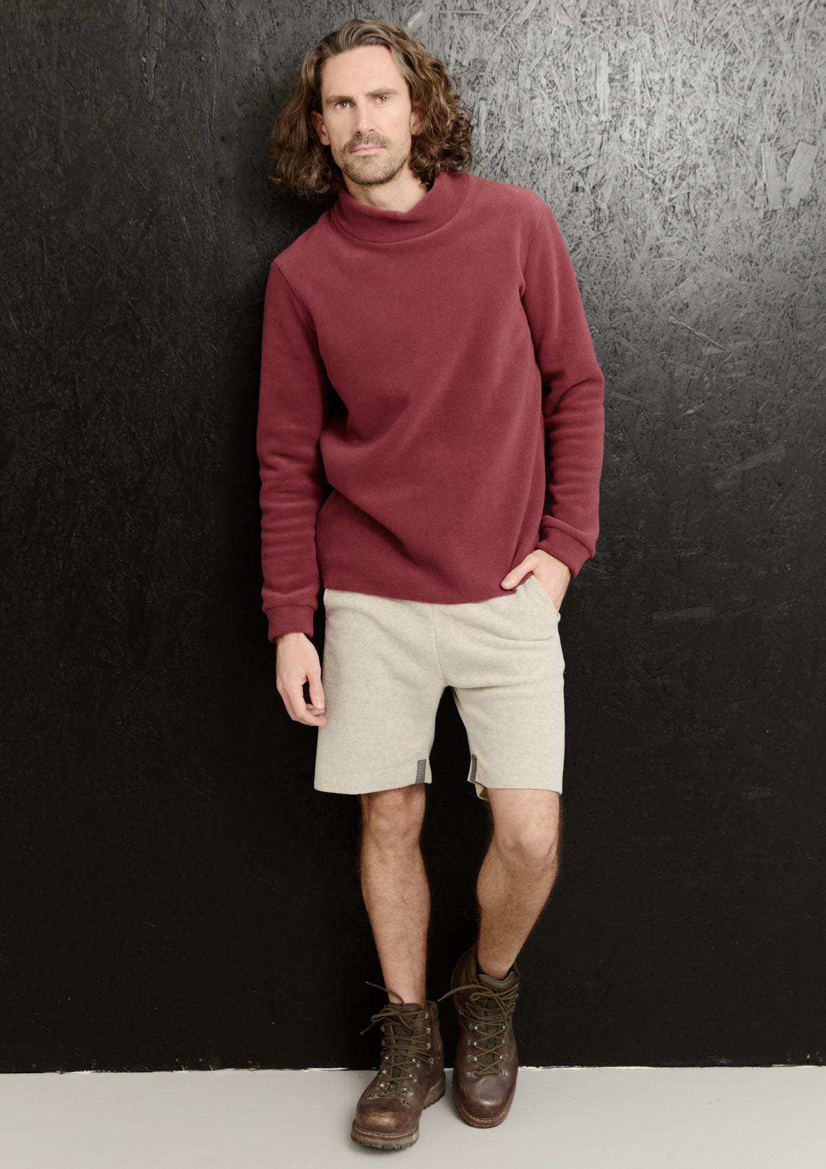 CARL BY STEFFENSEN COPENHAGEN SWEATER W/ HIGH NECK - 1031C BLOUSES & SWEATERS BORDEAUX 474