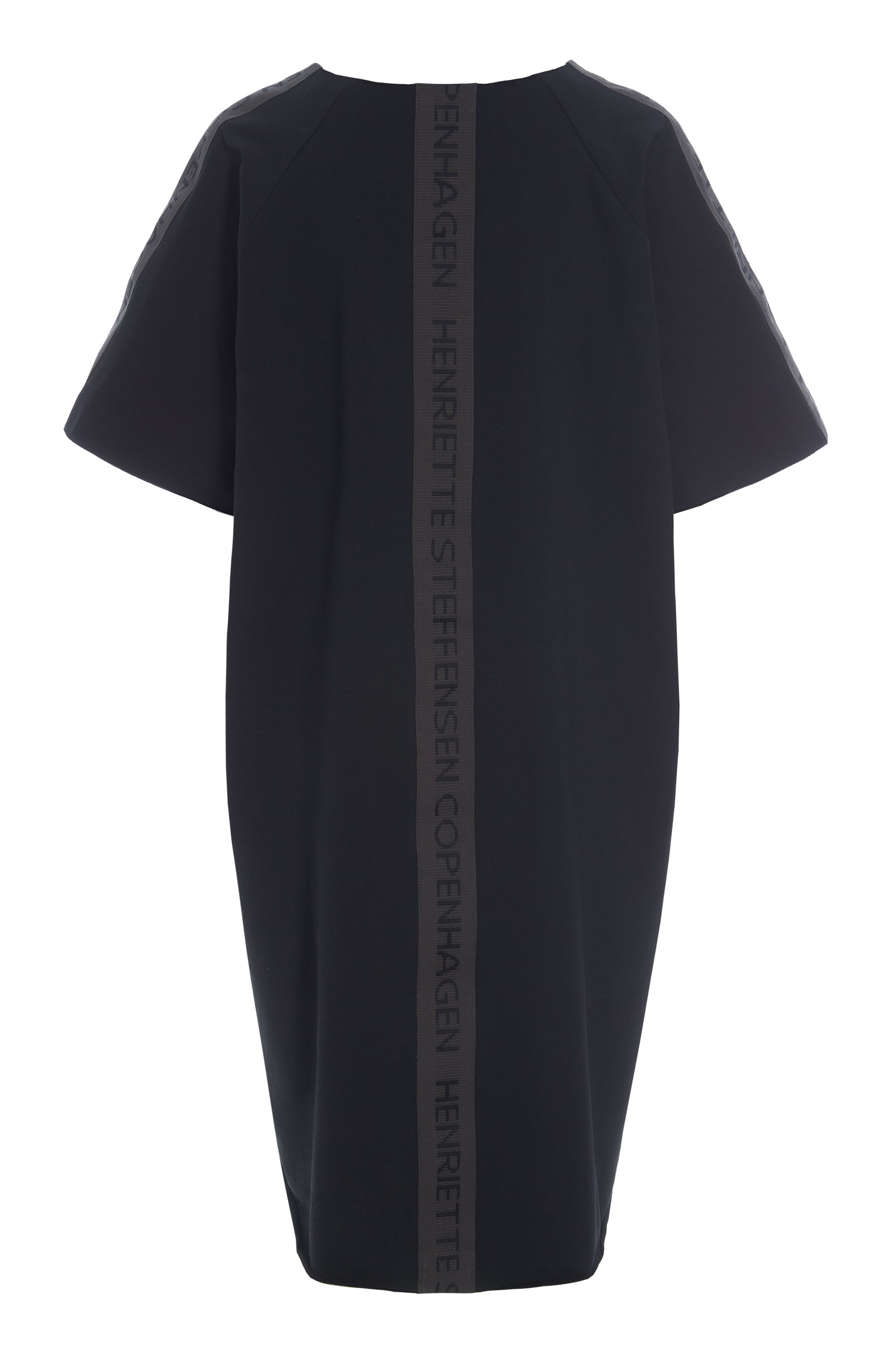 HENRIETTE STEFFENSEN COPENHAGEN SWEAT DRESS - 73002 KJOLER BLACK 900