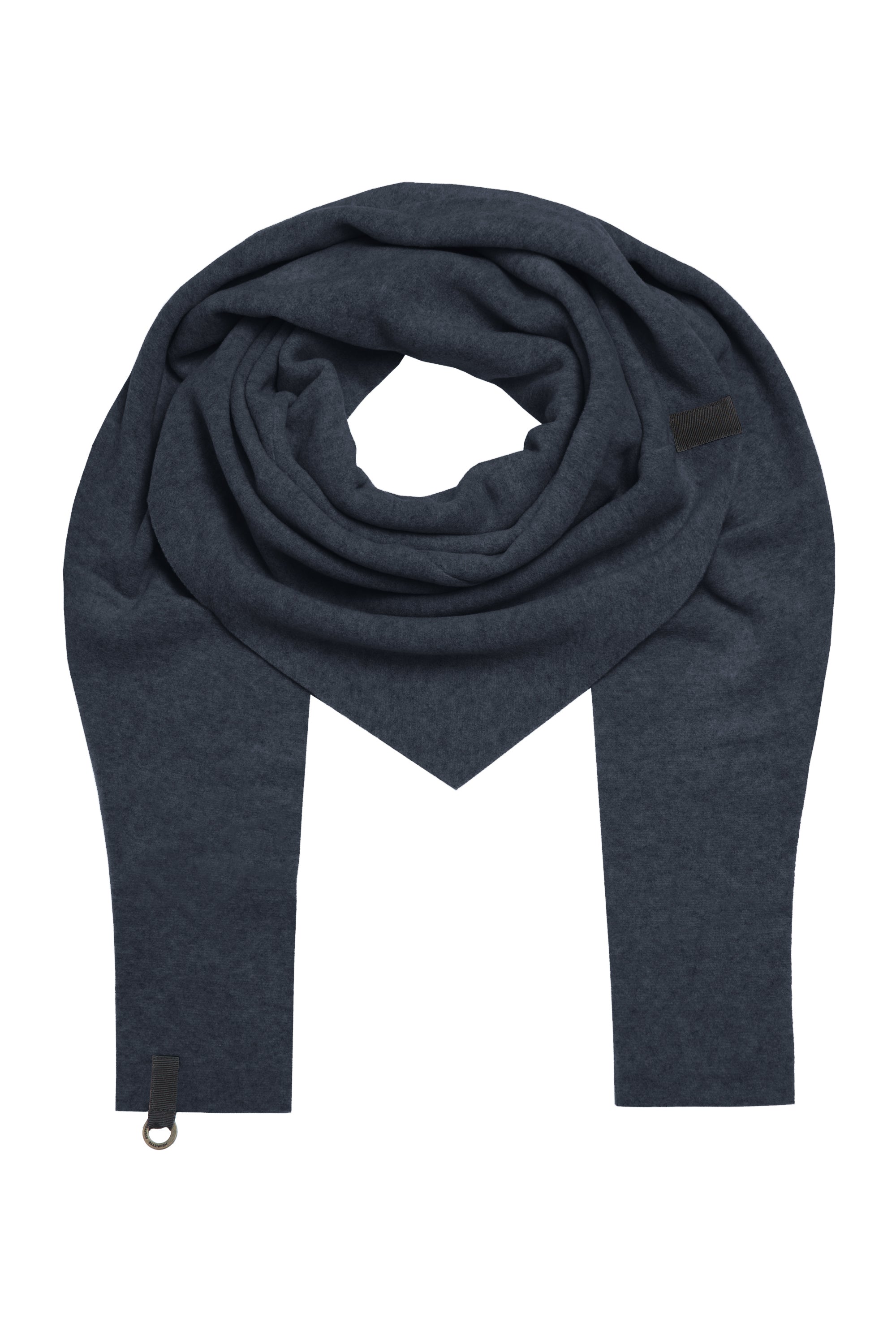 HENRIETTE STEFFENSEN COPENHAGEN TRIANGLE SCARF - 4051 SCARFS DEEP BLUE 502