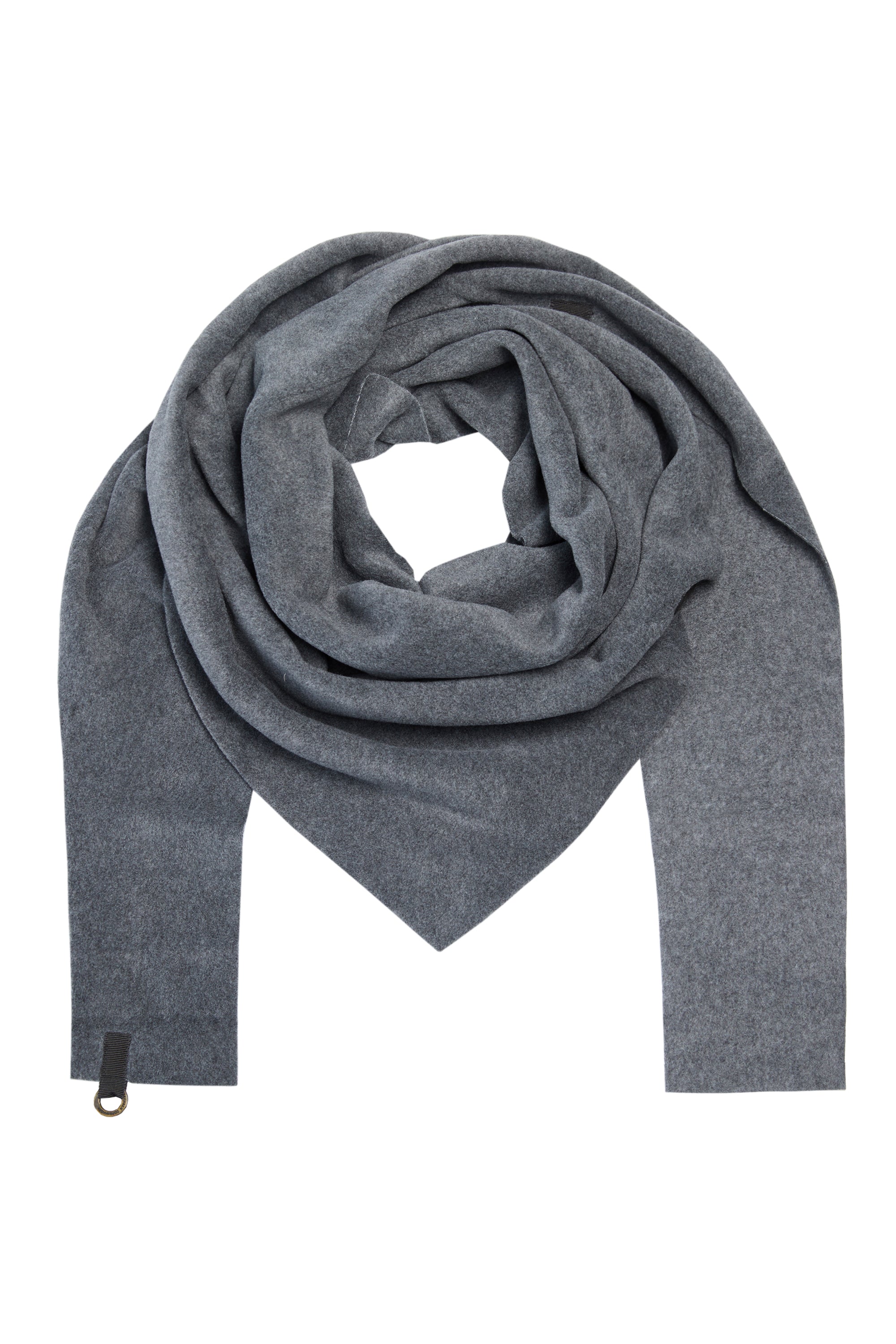 HENRIETTE STEFFENSEN COPENHAGEN TRIANGLE SCARF - 4051 SCARFS GREY 905