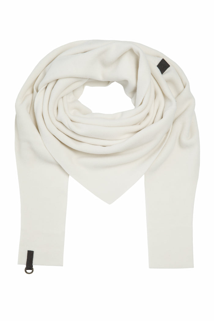HENRIETTE STEFFENSEN COPENHAGEN TRIANGLE SCARF - 4051 SCARFS OFF WHITE 802