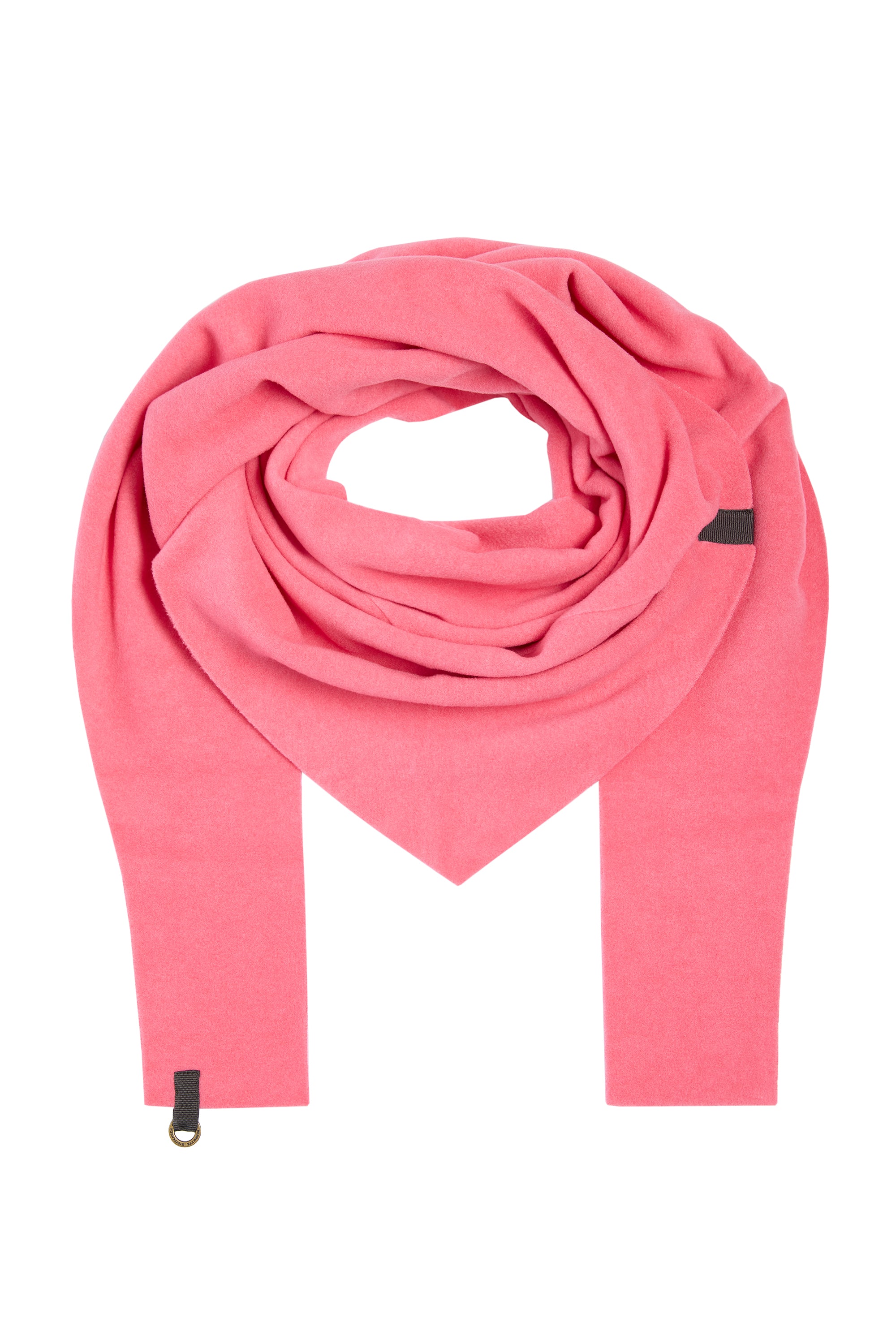 HENRIETTE STEFFENSEN COPENHAGEN TRIANGLE SCARF - 4051 SCARFS SUNSET PINK 357