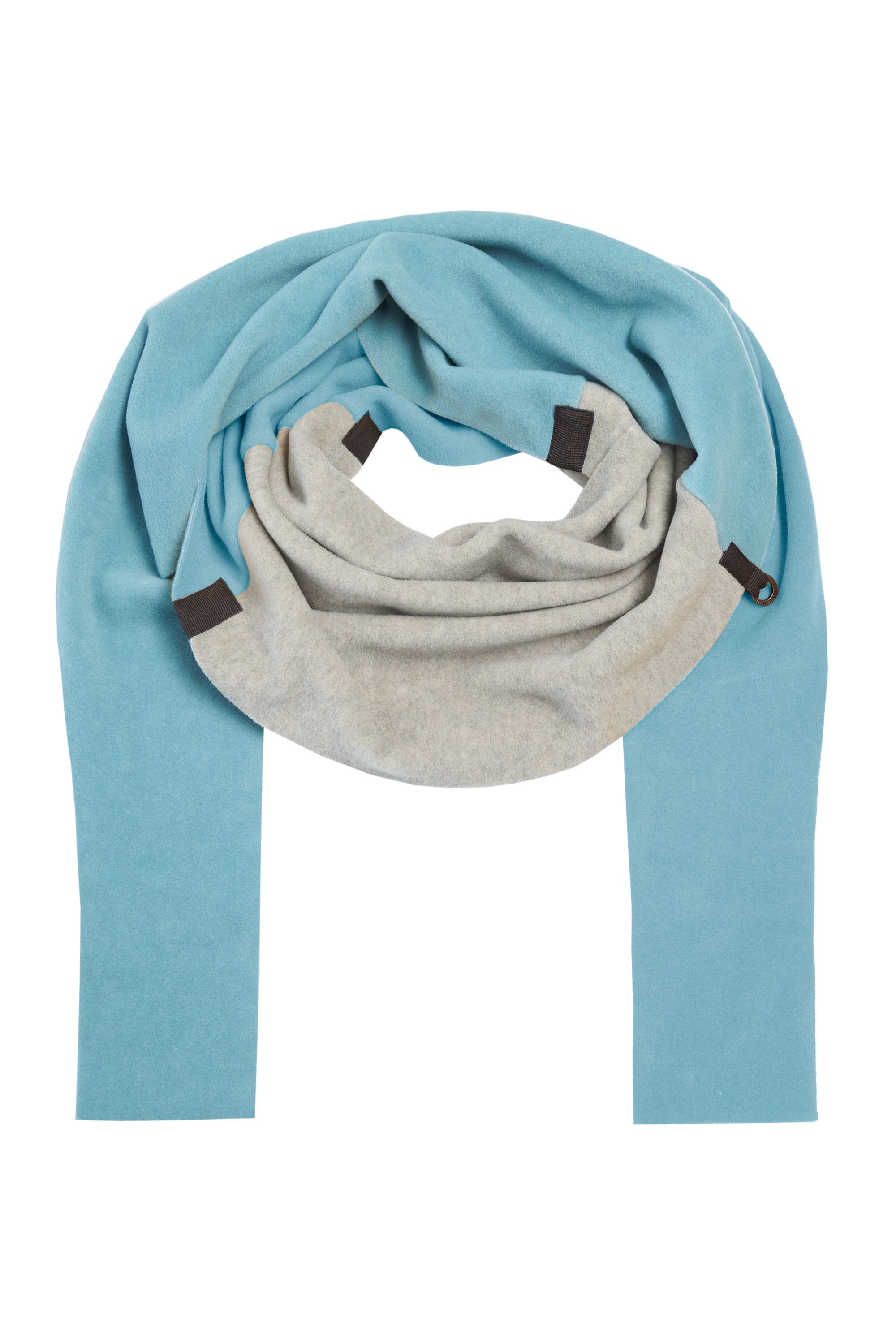 HENRIETTE STEFFENSEN COPENHAGEN TRIANGLE SCARF NO WASTE - 4099 SCARFS SALVIE/SAND 691