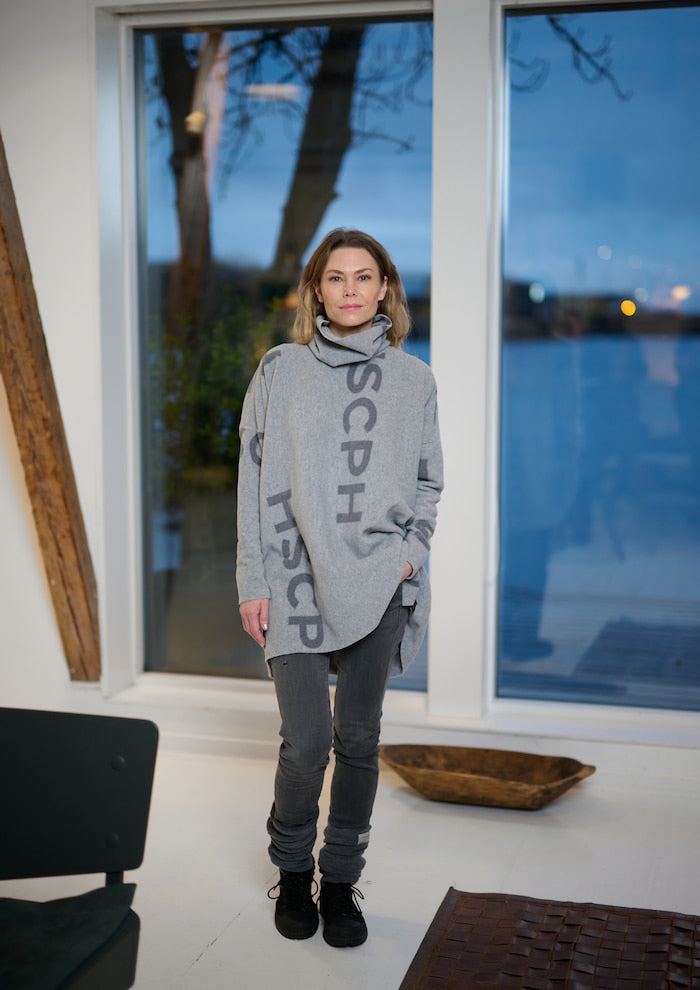 HENRIETTE STEFFENSEN COPENHAGEN TUNIC WITH HIGH NECK - 1288P TUNICS HSCPH PRINT 793