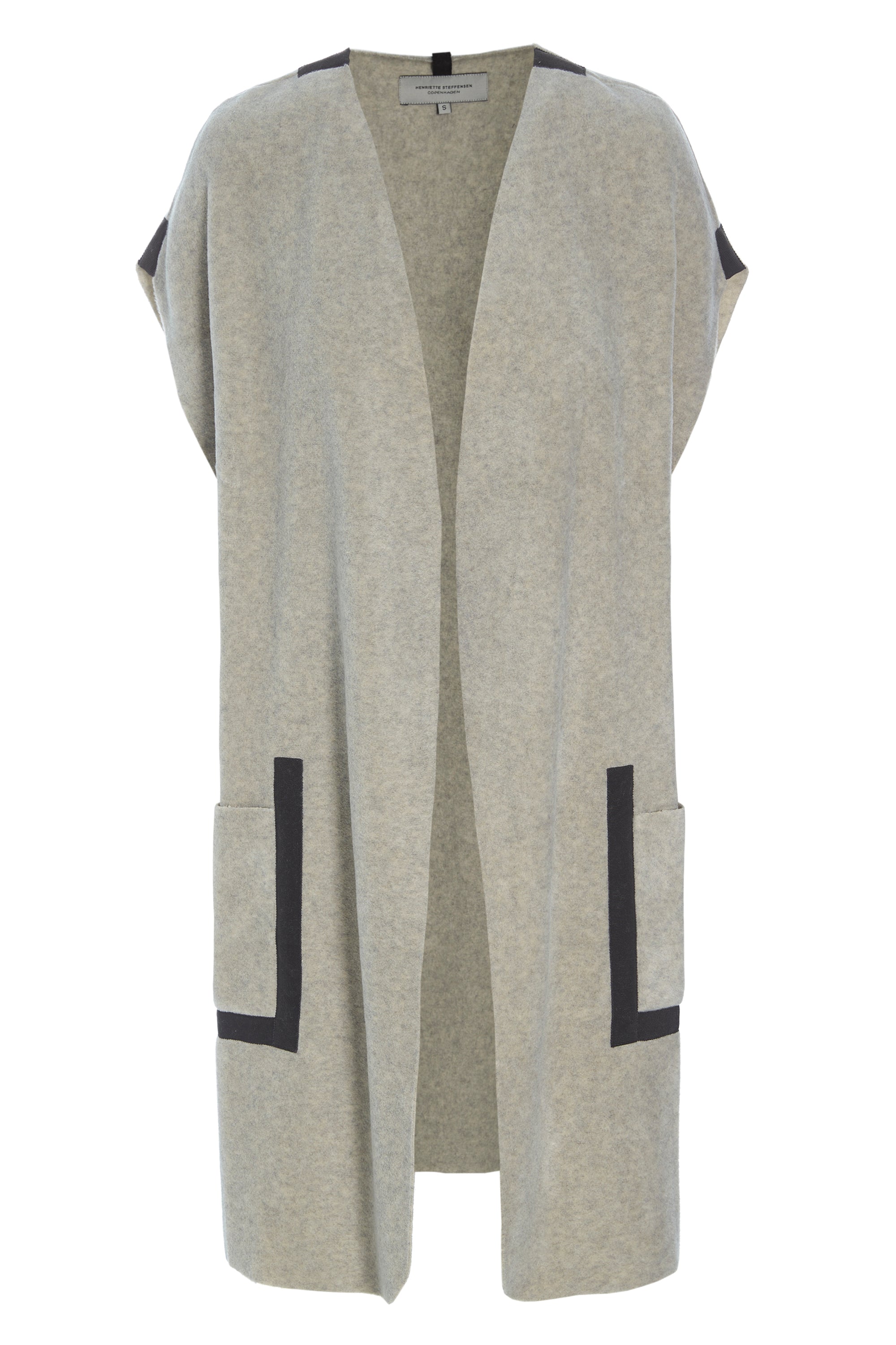 HENRIETTE STEFFENSEN COPENHAGEN VEST - 7138 VESTS SAND 805