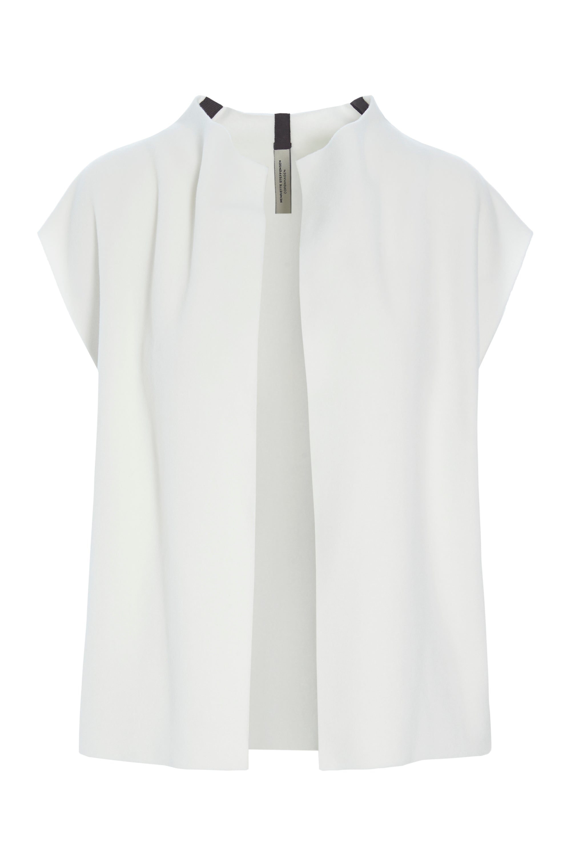 HENRIETTE STEFFENSEN COPENHAGEN VEST - 7156 VESTS OFF WHITE 802