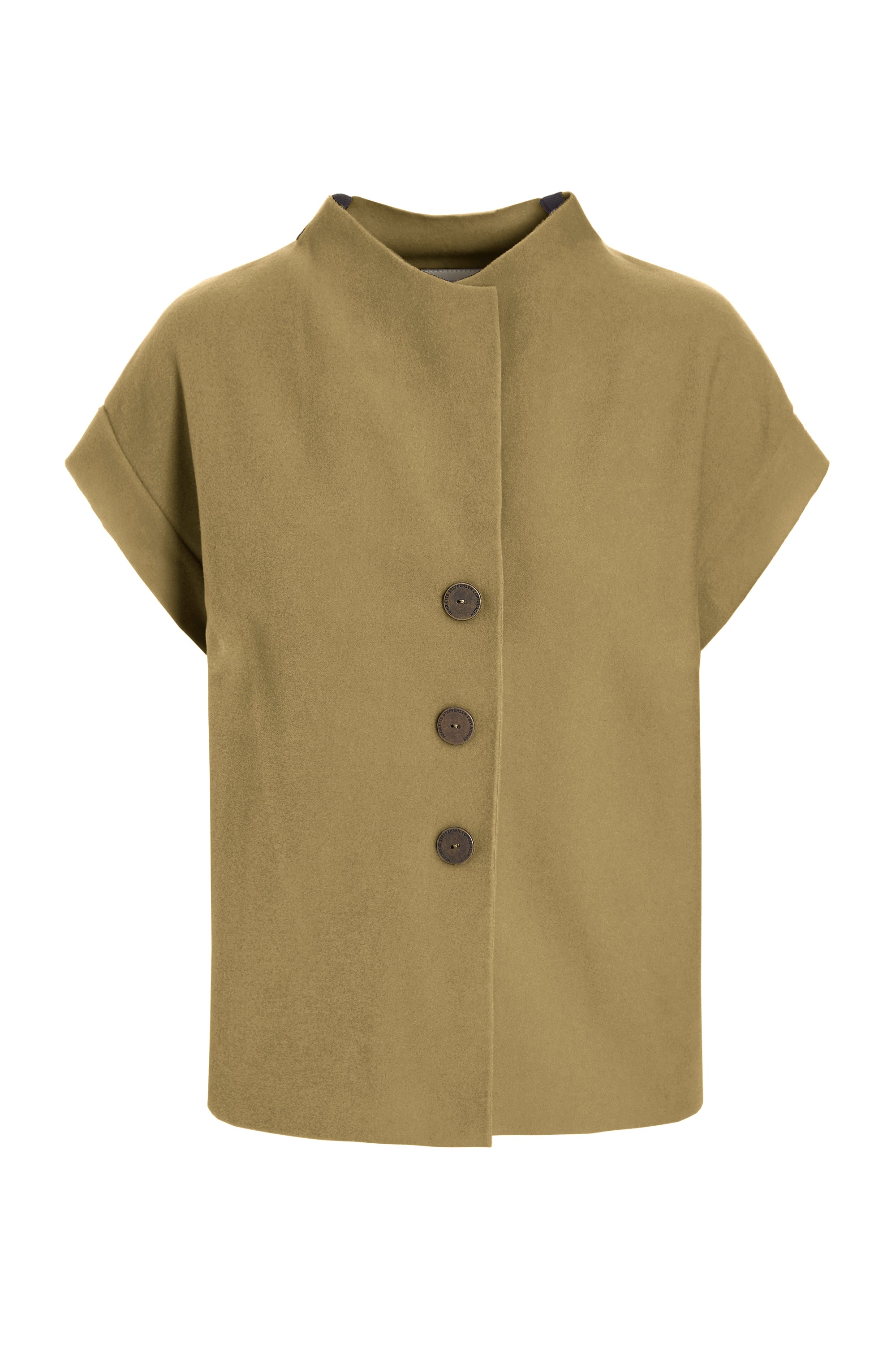 HENRIETTE STEFFENSEN COPENHAGEN VEST - 7170 VESTS OLIVE 655