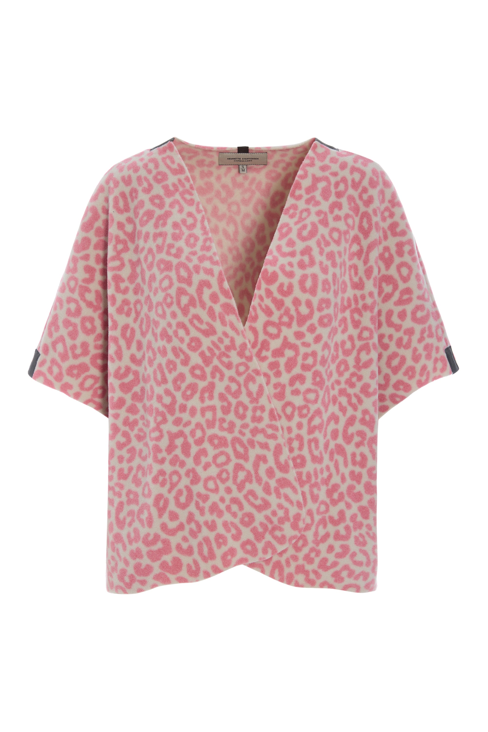 HENRIETTE STEFFENSEN COPENHAGEN VEST - 7174P VESTS PINK LEO 358