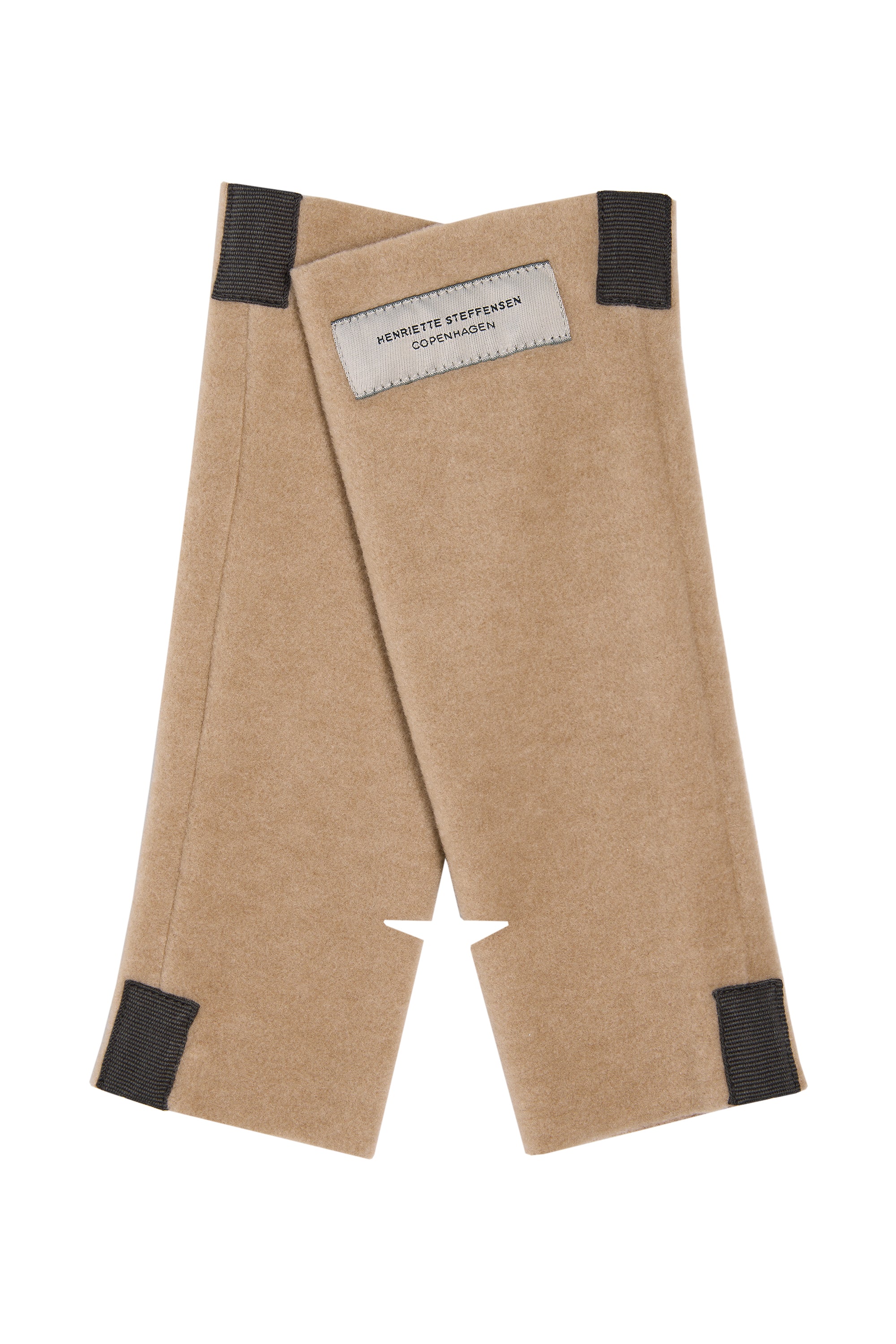HENRIETTE STEFFENSEN COPENHAGEN WRIST WARMERS - 6022 WRIST WARMERS CAMEL 815