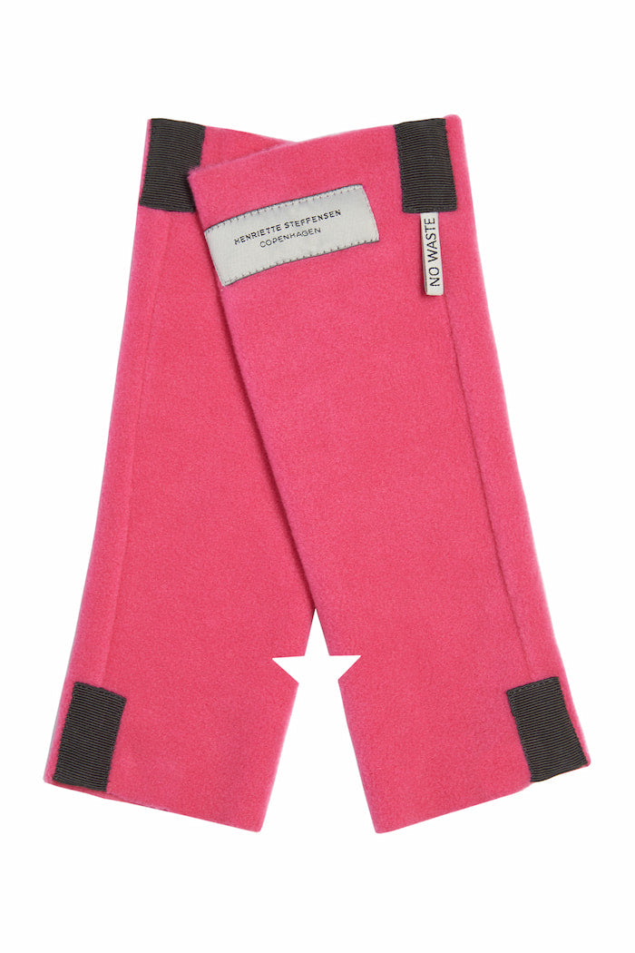 HENRIETTE STEFFENSEN COPENHAGEN WRIST WARMERS - 6022 WRIST WARMERS PINK 369