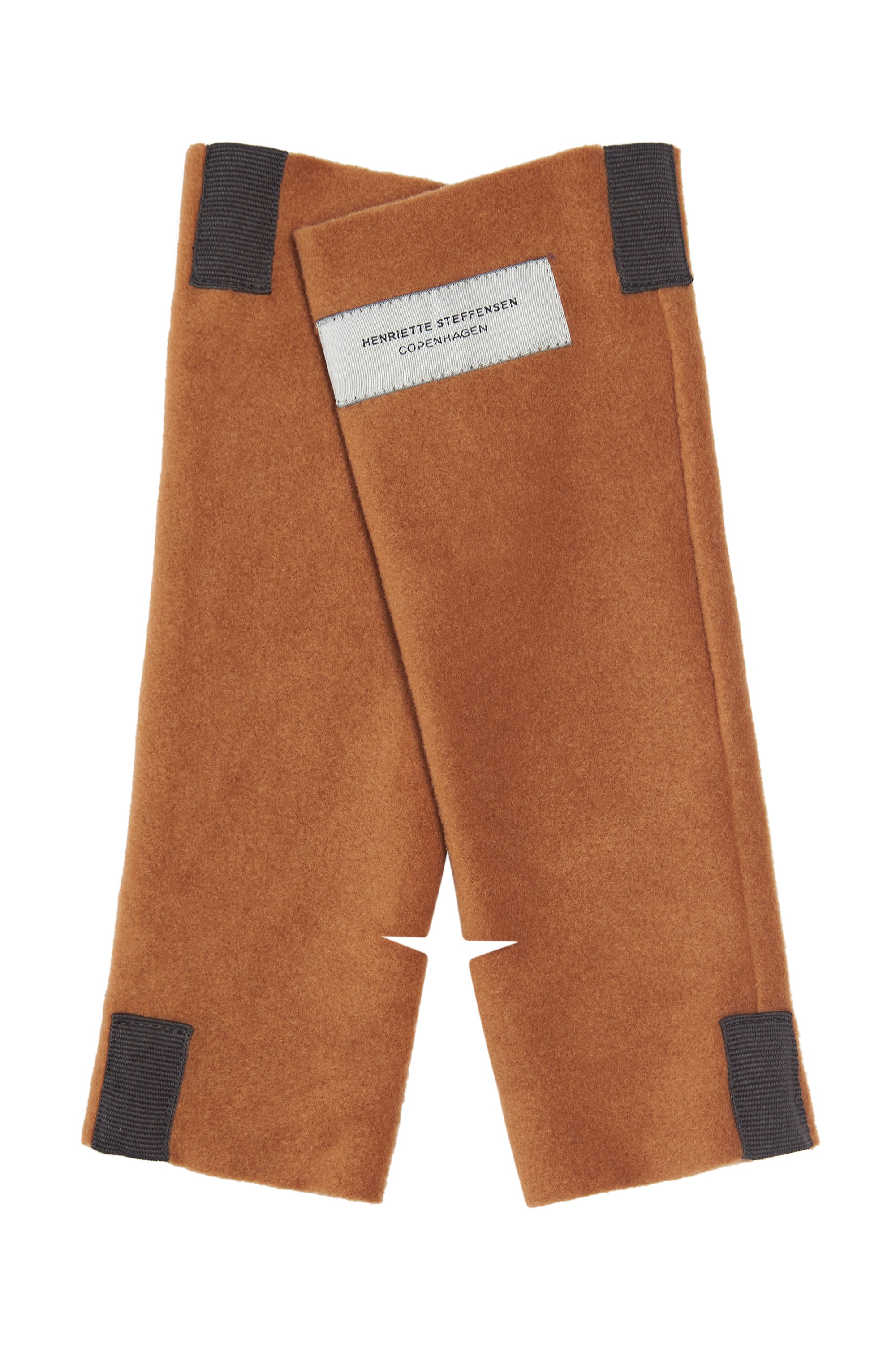 HENRIETTE STEFFENSEN COPENHAGEN WRIST WARMERS - 6022 WRIST WARMERS RUST 706