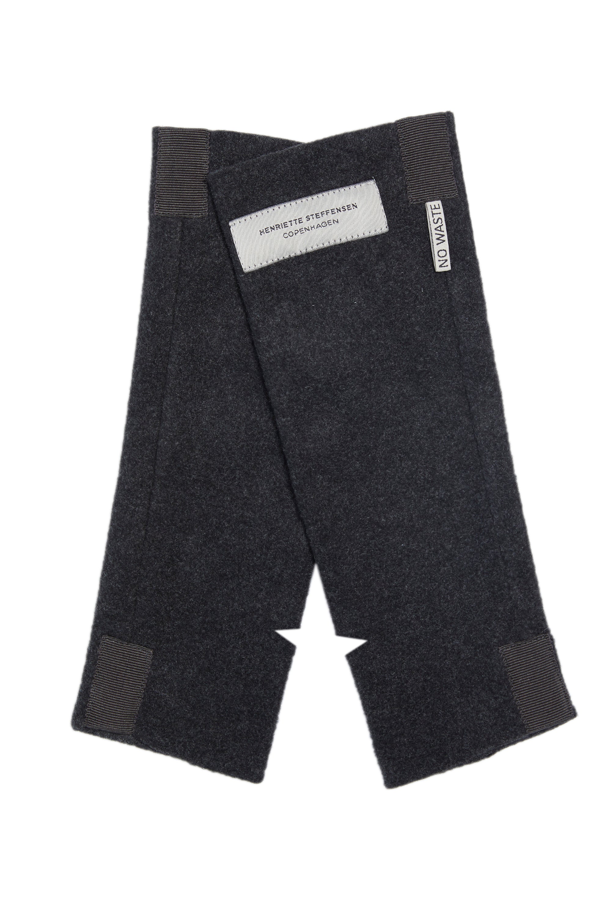 HENRIETTE STEFFENSEN COPENHAGEN WRIST WARMERS - 6022 WRIST WARMERS SOFT BLACK 914