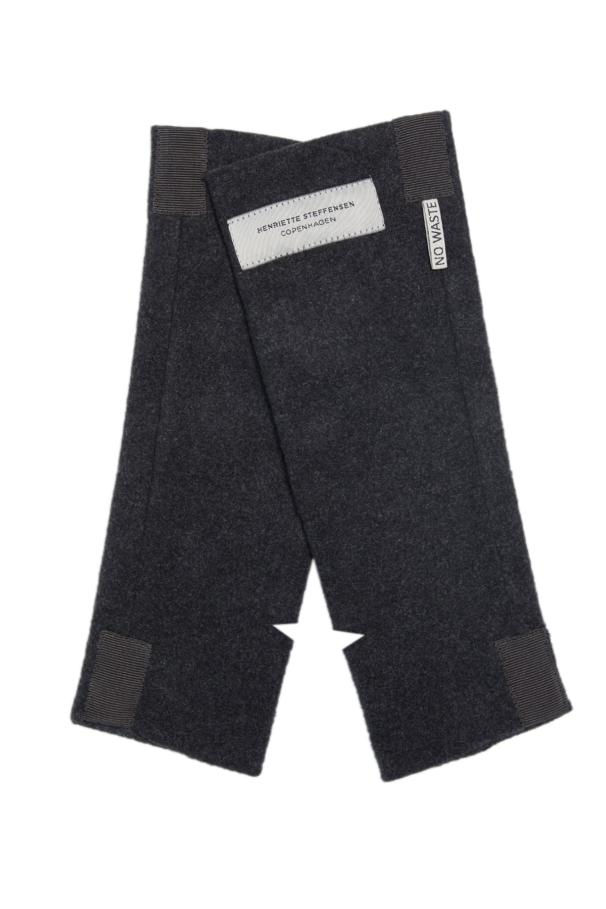 HENRIETTE STEFFENSEN COPENHAGEN WRIST WARMERS - 6022 WRIST WARMERS SOFT BLACK 914