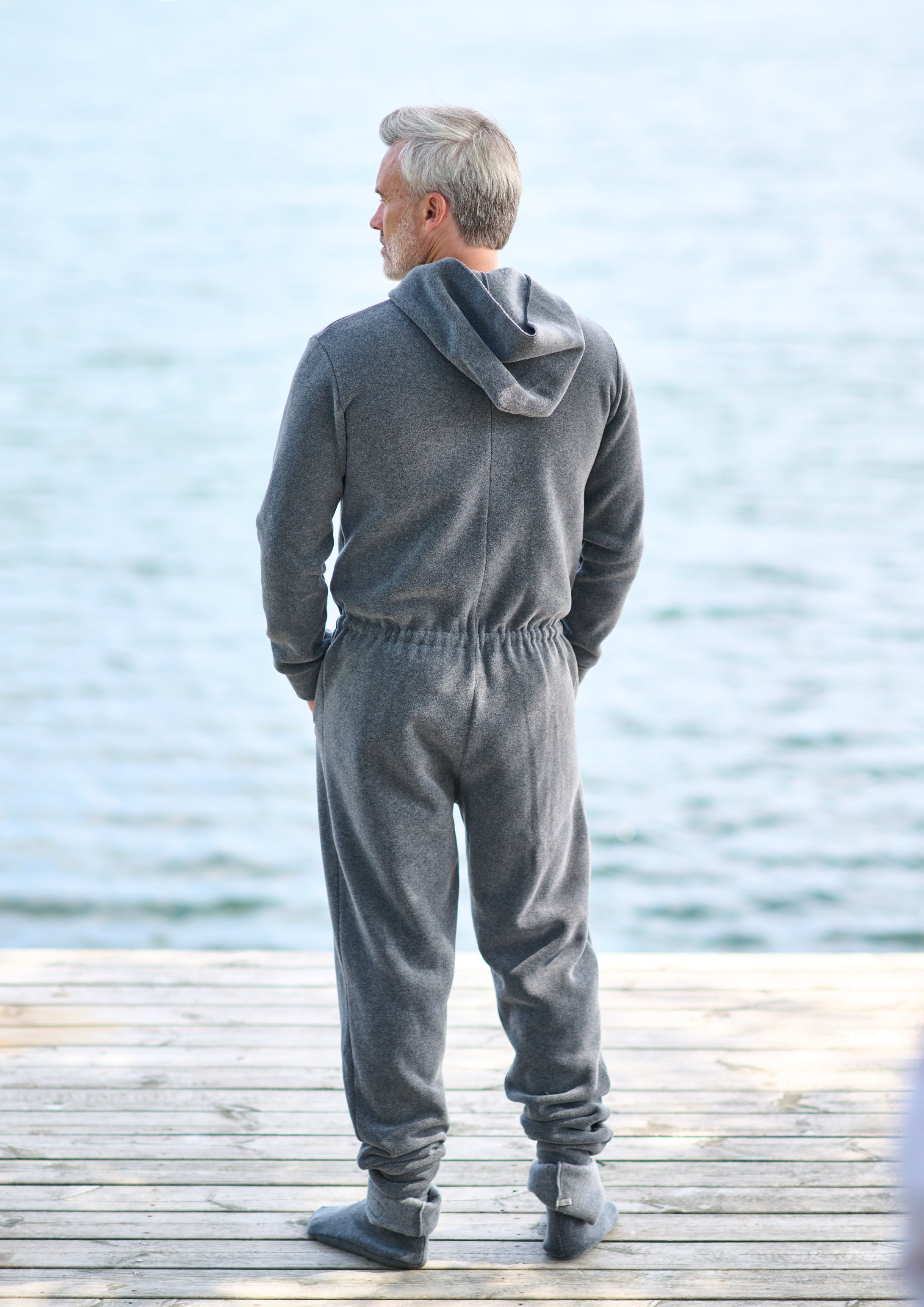CARL BY STEFFENSEN COPENHAGEN JUMPSUIT MEN - 2900C JUMPSUITS GREY 905
