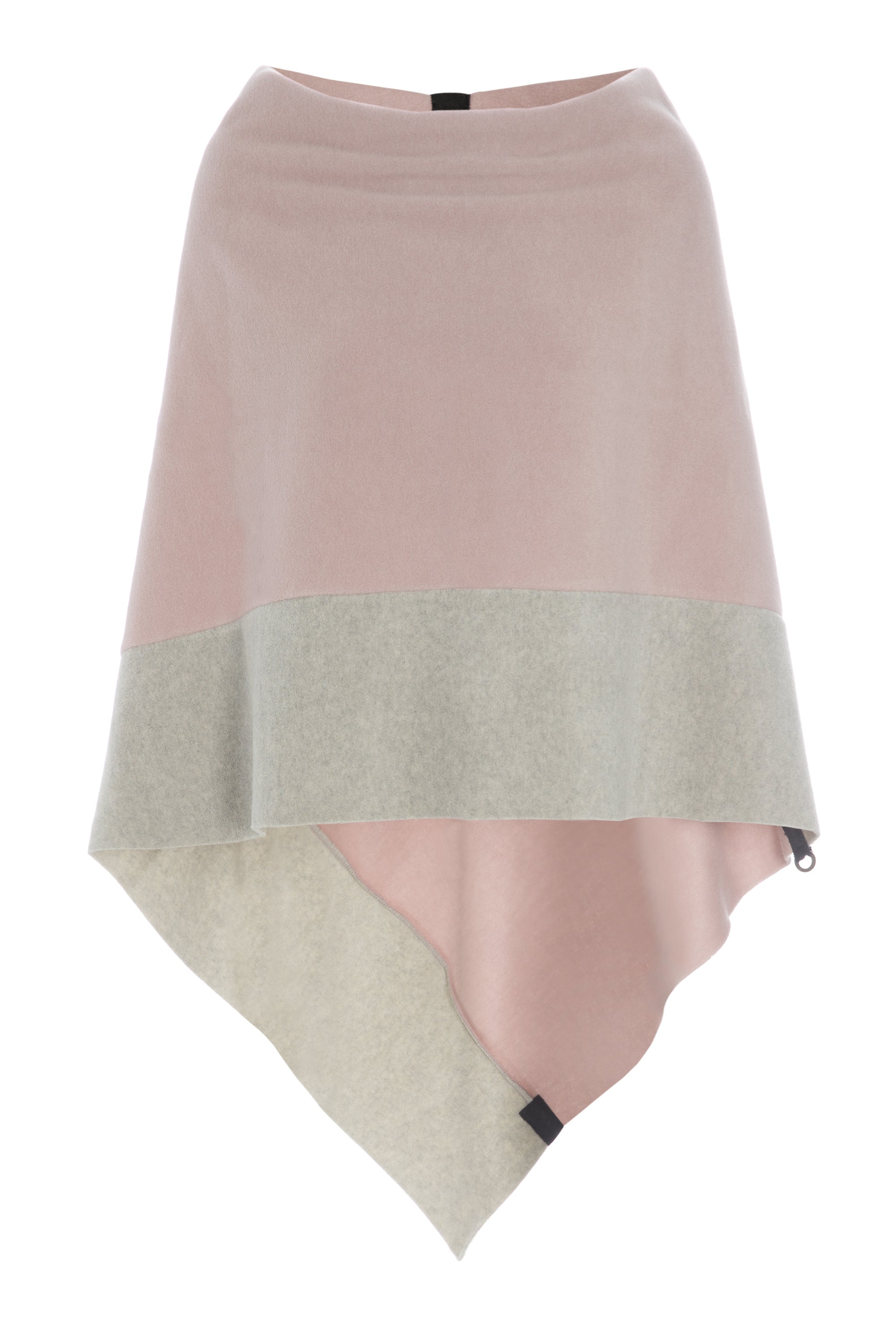 HENRIETTE STEFFENSEN COPENHAGEN 2 COLORED PONCHO - 4068 PONCHOS NUDE/SAND 403
