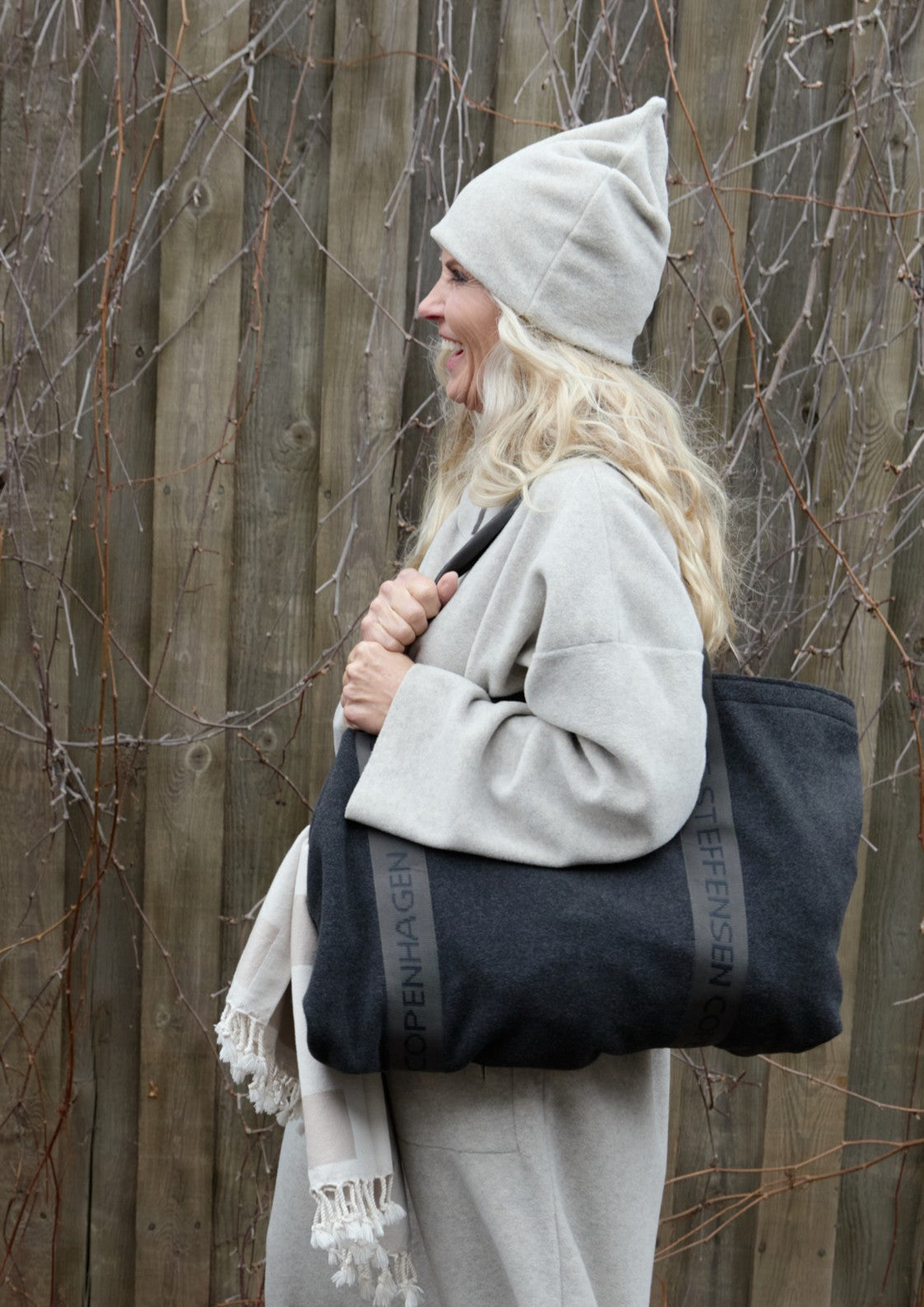 HENRIETTE STEFFENSEN COPENHAGEN BAG - 4140 BAG SOFT BLACK 914