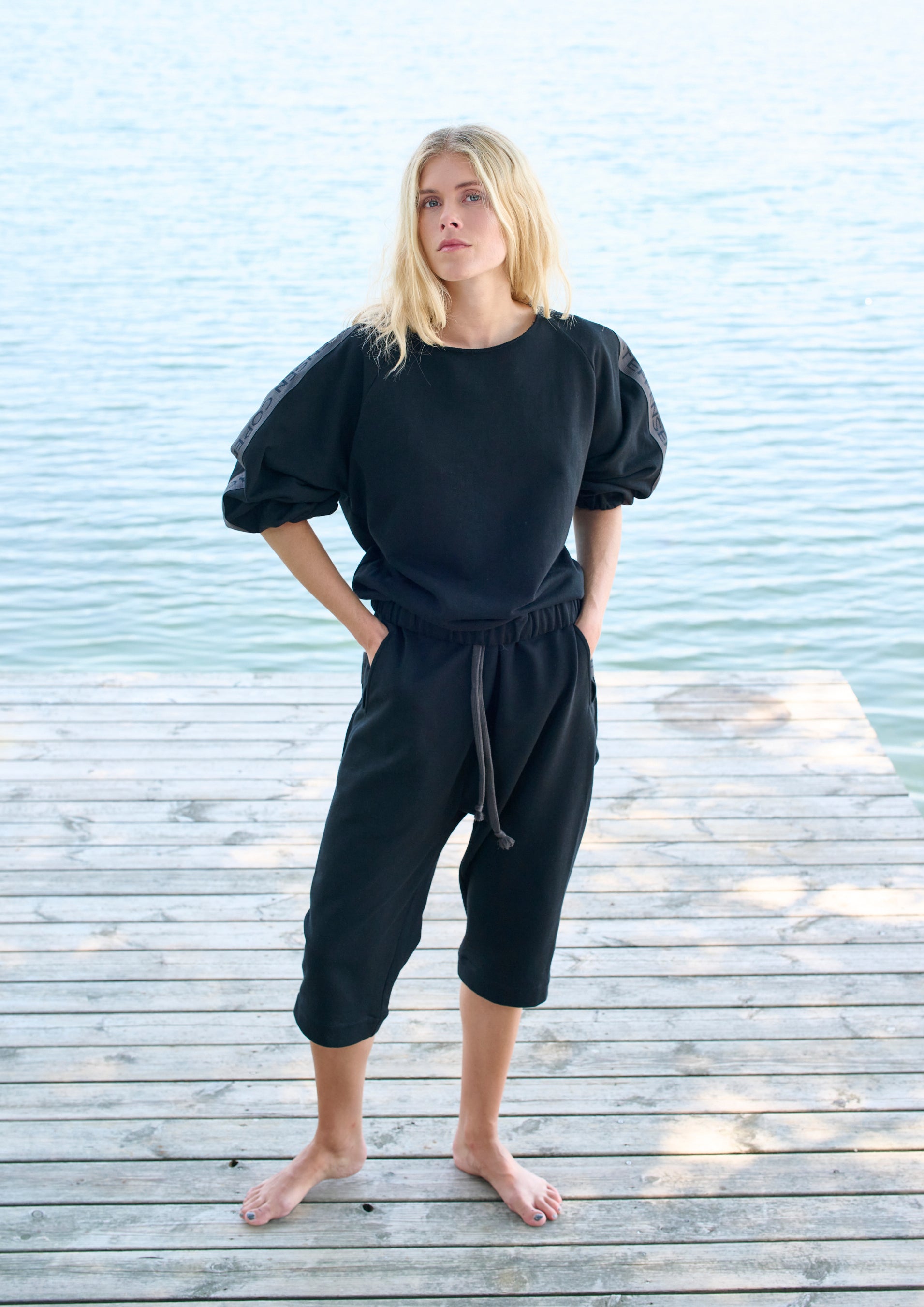 HENRIETTE STEFFENSEN COPENHAGEN BAGGY SHORTS - 72301 BUKSER BLACK 900