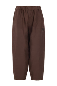 BAGGY TROUSERS - 82002 - CHOCOLATE