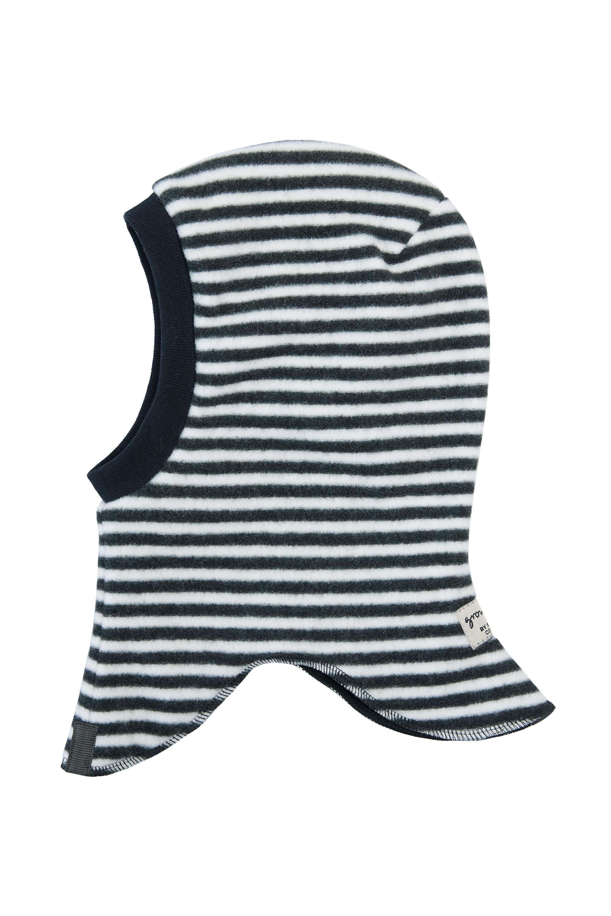 GROWING UP BALACLAVA DOUBLE - 452 GU HATS STRIPES B&W 673