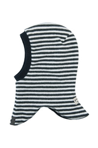 BALACLAVA DOUBLE - 452 - STRIPES B&W