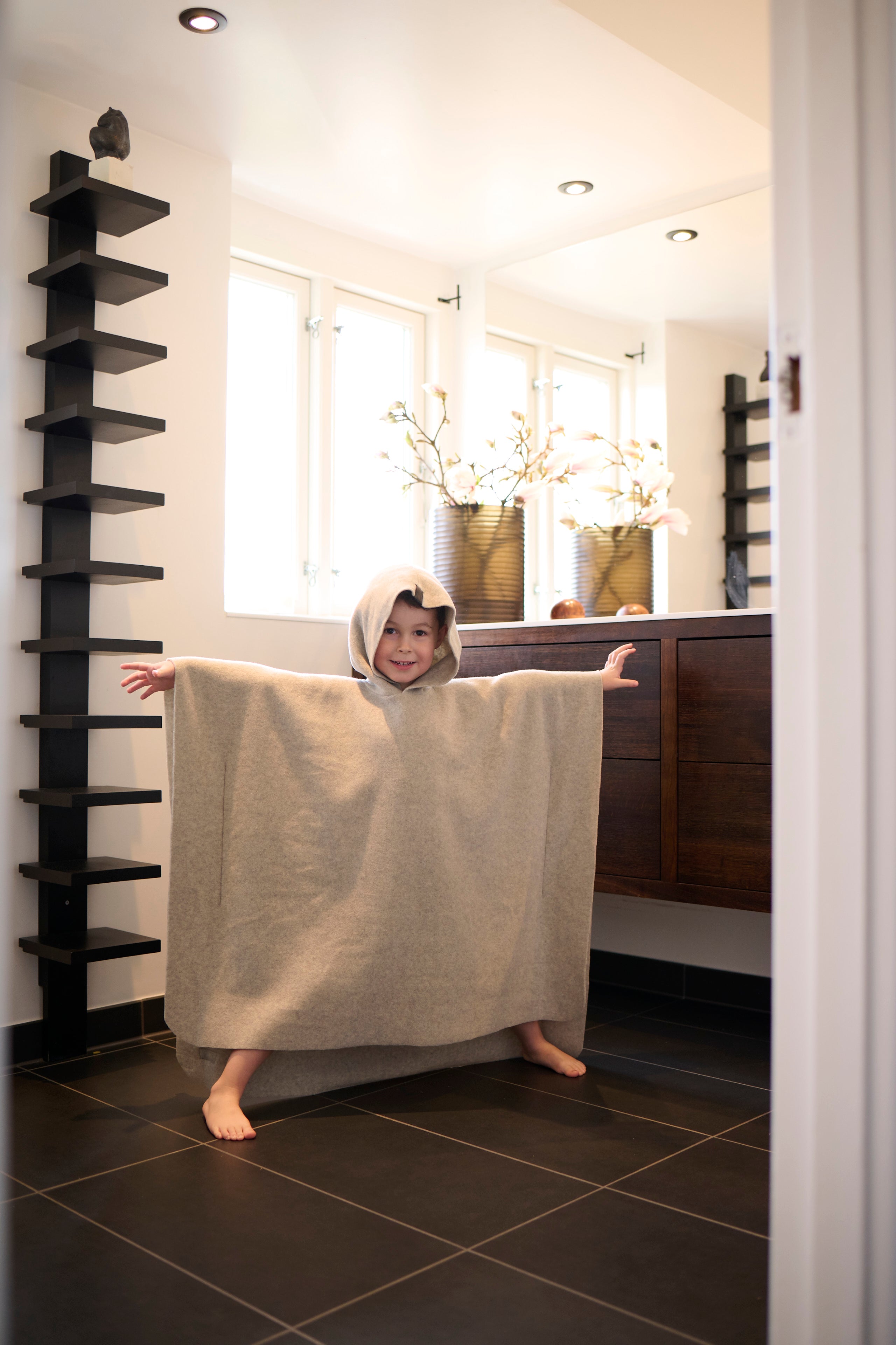 GROWING UP BATHING PONCHO CHILD - 405 GU BADEPONCHO SAND 805
