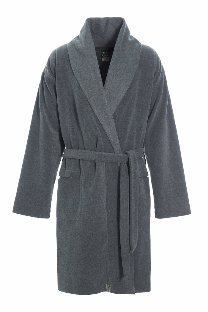 CARL BY STEFFENSEN COPENHAGEN BATHROBE MEN - 1009C BATHROBES GREY 905