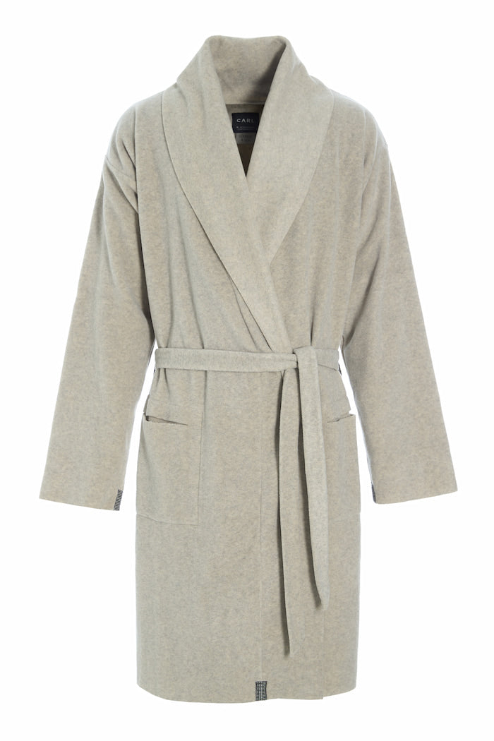 CARL BY STEFFENSEN COPENHAGEN BATHROBE MEN - 1009C BATHROBES SAND 805