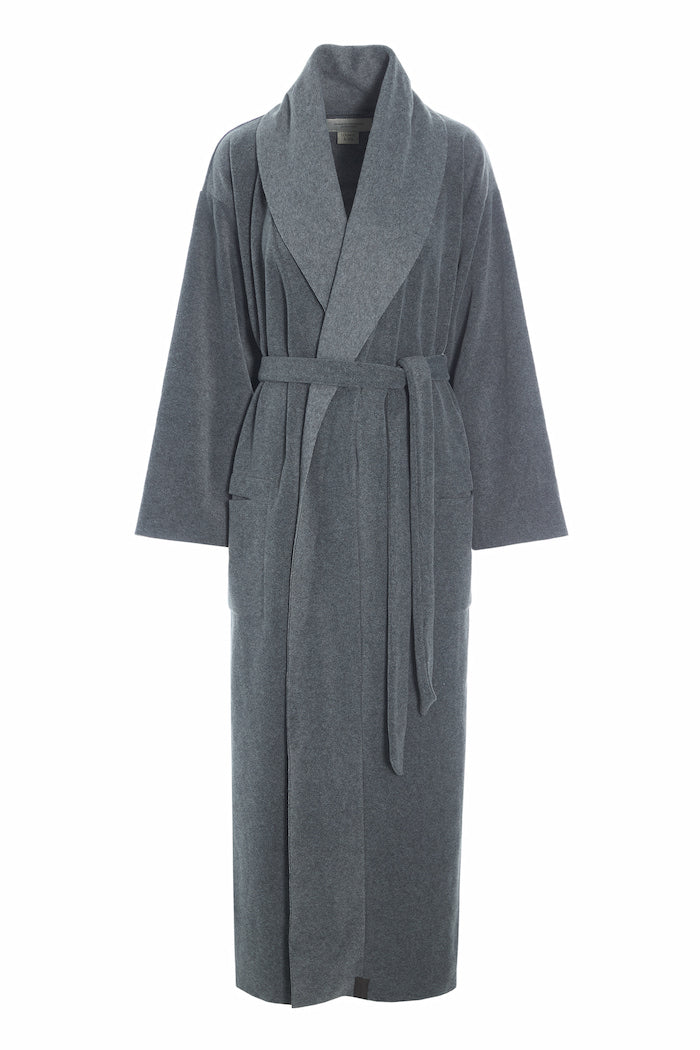 HENRIETTE STEFFENSEN COPENHAGEN BATHROBE WOMEN MAXI - 7128 MAXI BATHROBES GREY 905