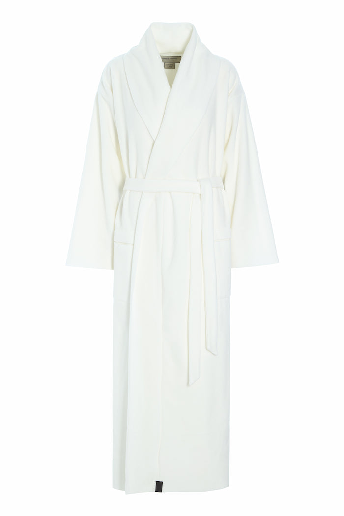 HENRIETTE STEFFENSEN COPENHAGEN BATHROBE WOMEN MAXI - 7128 MAXI BATHROBES OFF WHITE 802