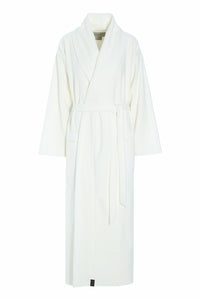 BATHROBE WOMEN MAXI - 7128 MAXI - OFF WHITE