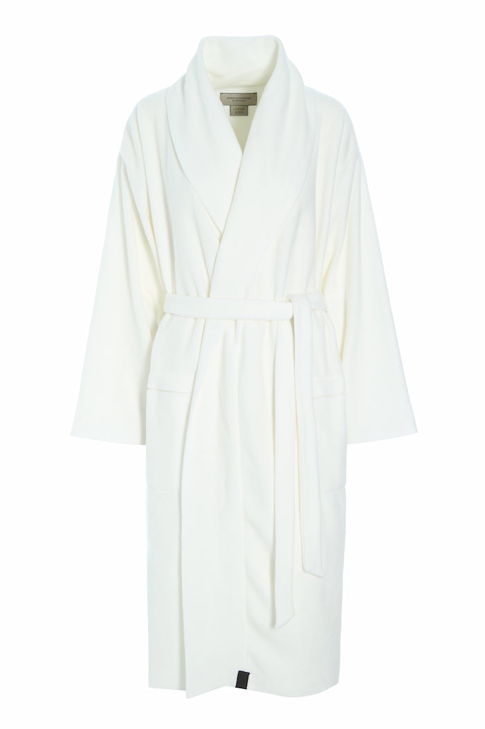 HENRIETTE STEFFENSEN COPENHAGEN BATHROBE WOMEN MIDI - 7128 MIDI BATHROBES OFF WHITE 802