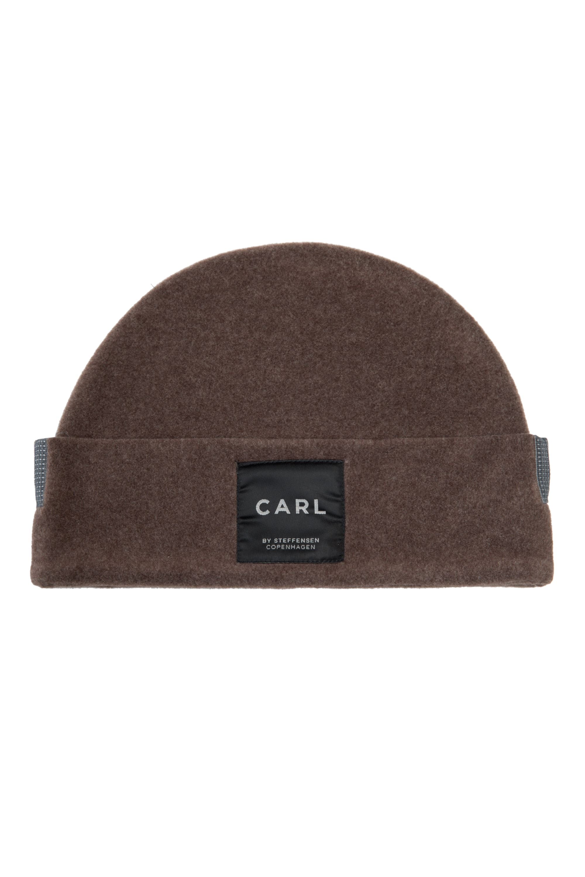 CARL BY STEFFENSEN COPENHAGEN BEANIE W/FOLDED EDGE - 1008C HATS BROWN 300