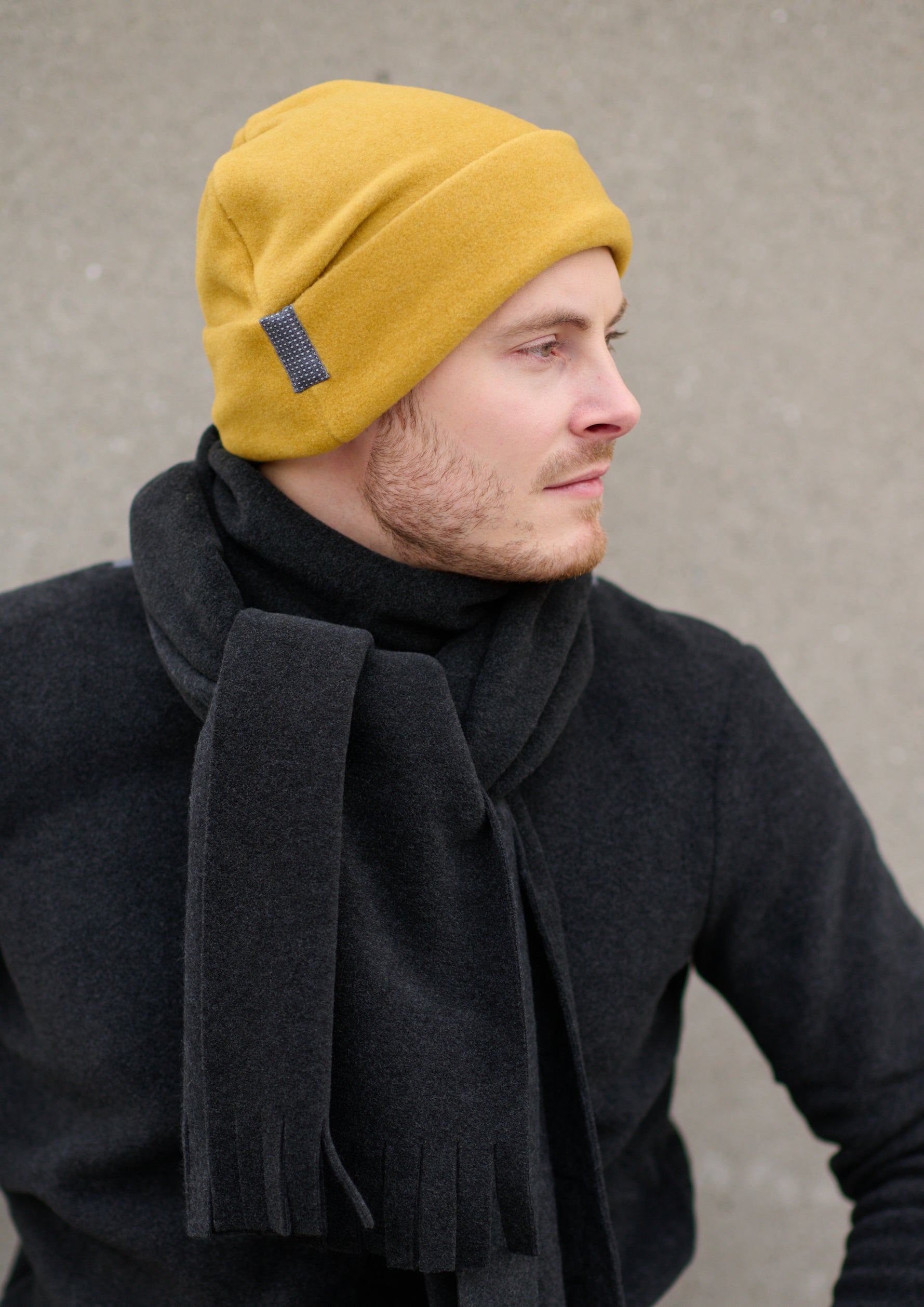 CARL BY STEFFENSEN COPENHAGEN BEANIE W/FOLDED EDGE - 1008C HATS CURRY 700