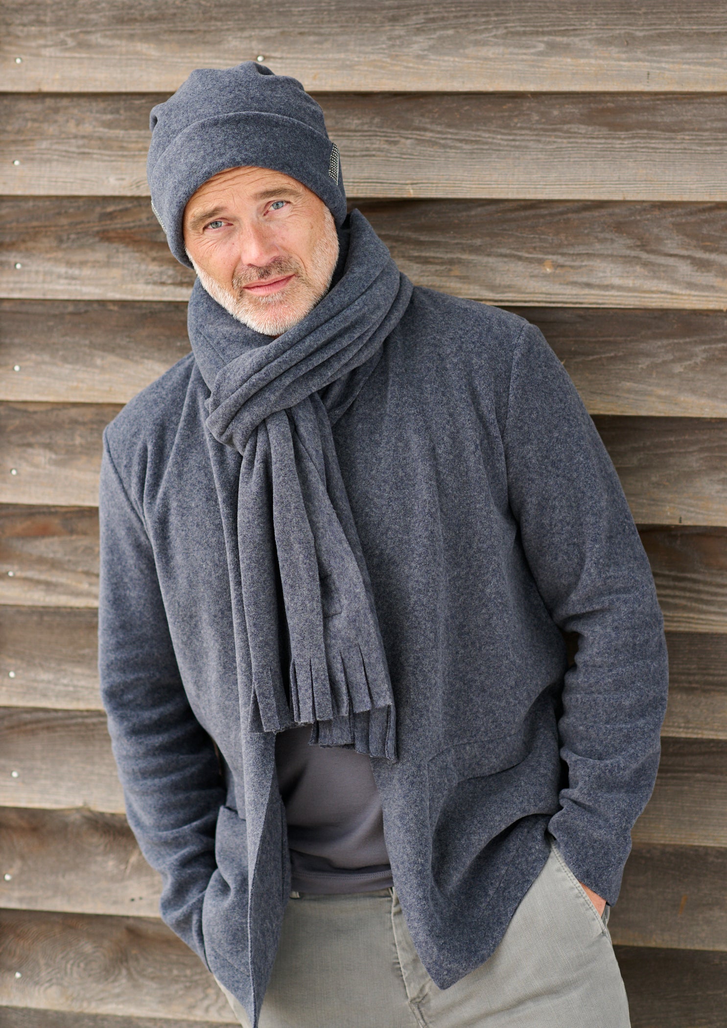 CARL BY STEFFENSEN COPENHAGEN BEANIE W/FOLDED EDGE - 1008C HATS DEEP BLUE 502