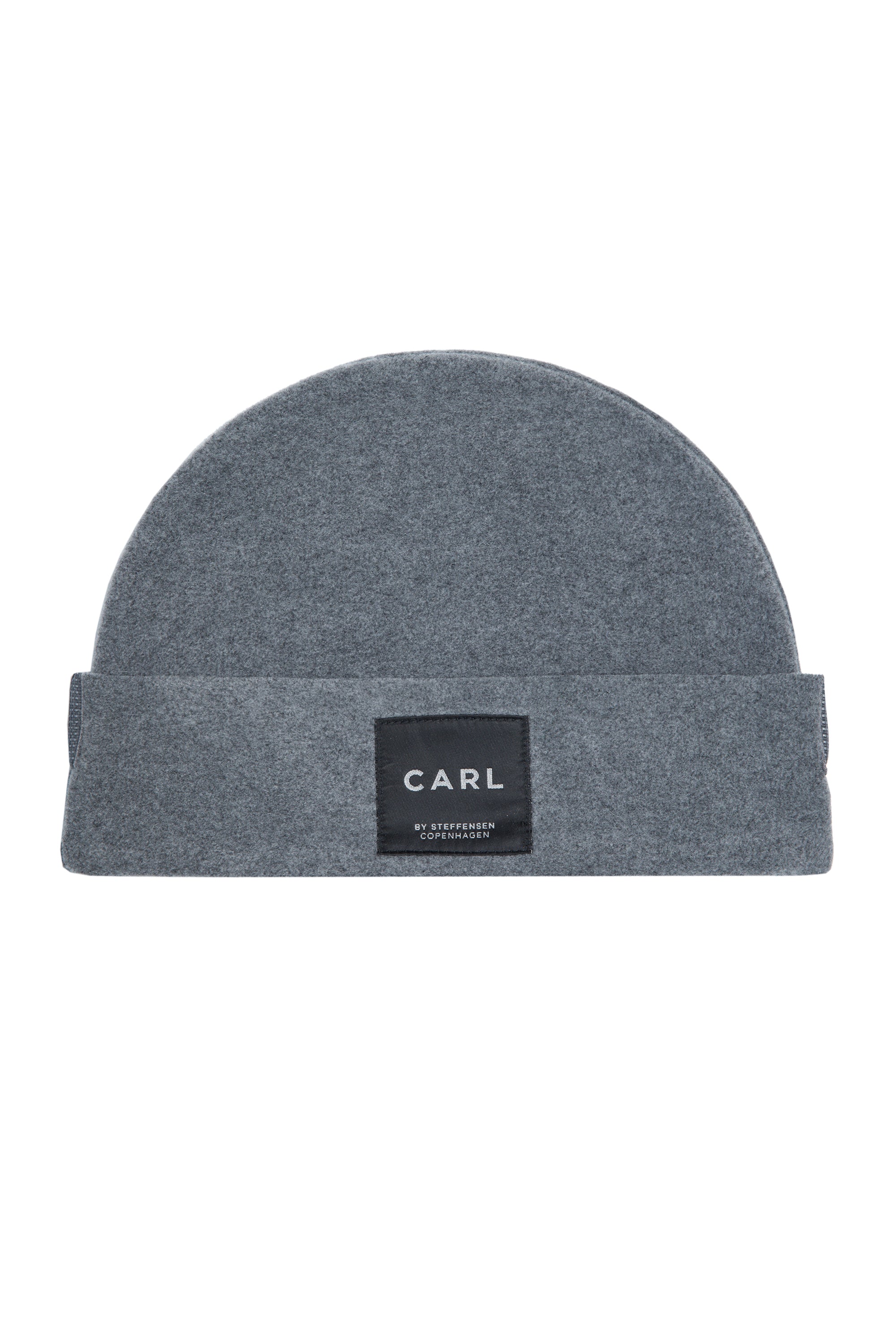 CARL BY STEFFENSEN COPENHAGEN BEANIE W/FOLDED EDGE - 1008C HATS GREY 905