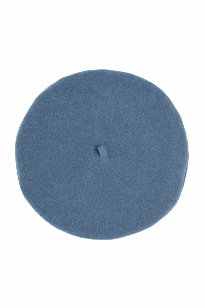 HENRIETTE STEFFENSEN COPENHAGEN BERET - 4105 HATS DUSTY BLUE 794