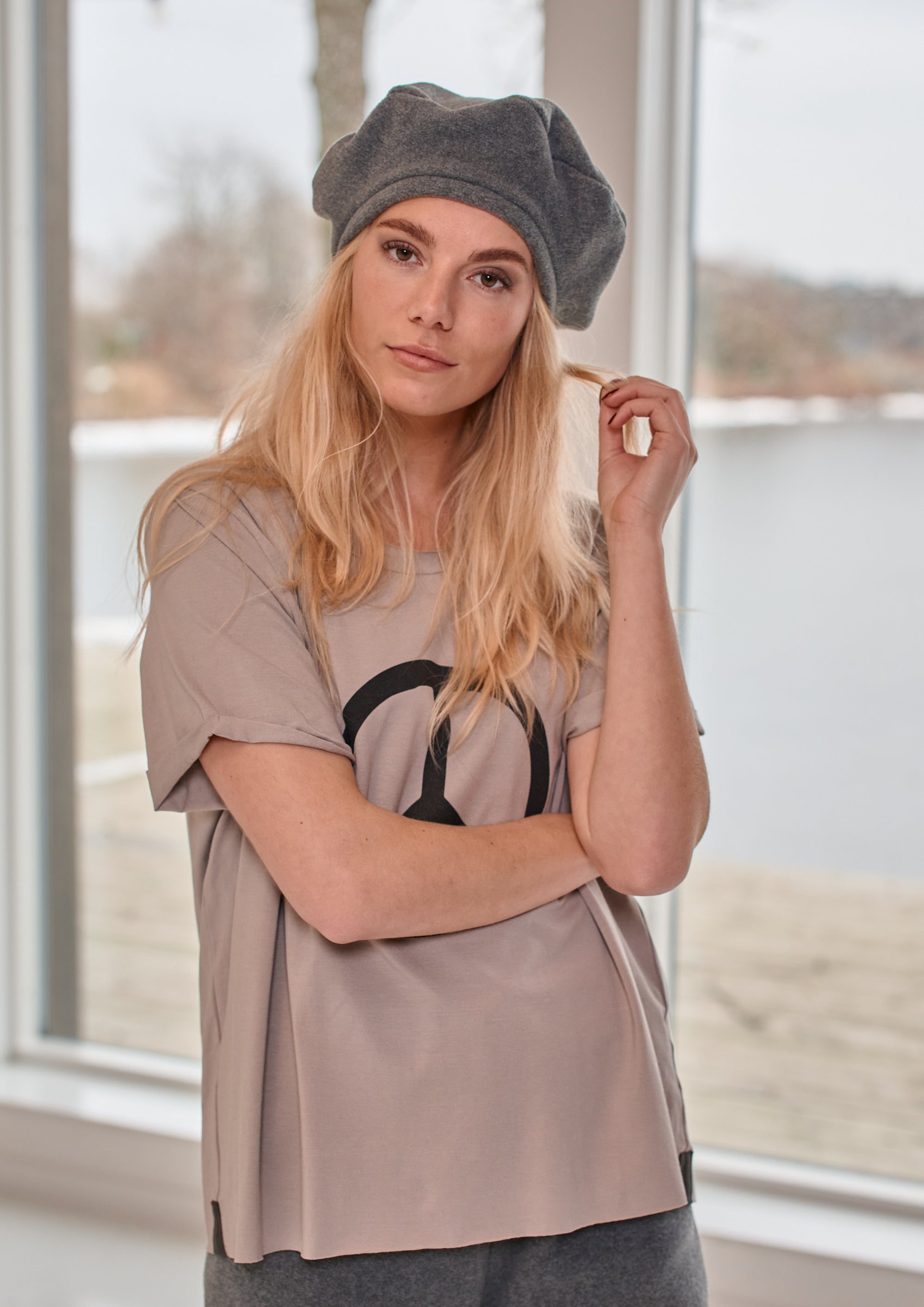 HENRIETTE STEFFENSEN COPENHAGEN BERET - 4105 HATS GREY 905