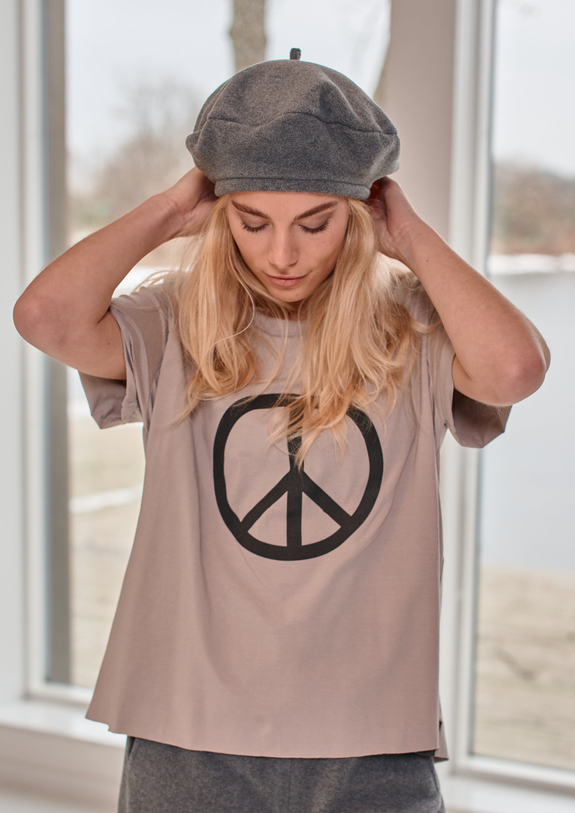 HENRIETTE STEFFENSEN COPENHAGEN BERET - 4105 HATS GREY 905