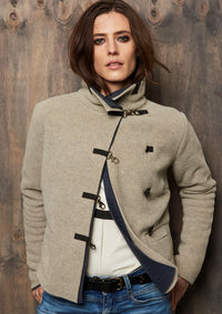 BIKER JACKET - 7112 - FORREST/SAND