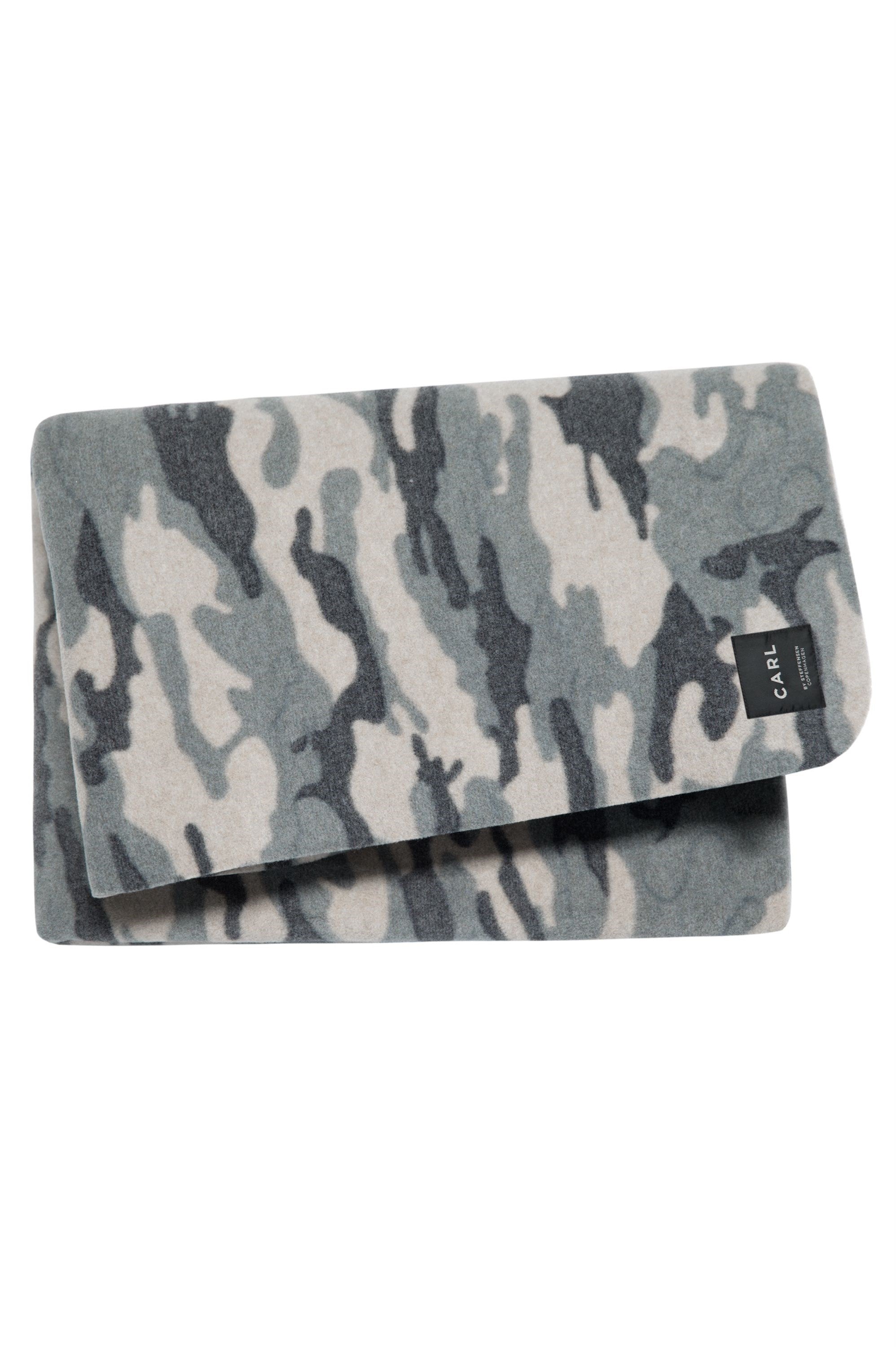 CARL BY STEFFENSEN COPENHAGEN BLANKET BIG CARL - 1007CP HOME CAMOUFLAGE 102