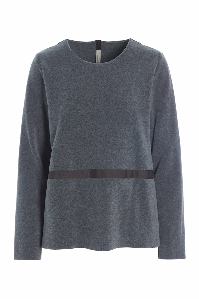 HENRIETTE STEFFENSEN COPENHAGEN BLOUSE - 1358 BLUSER GREY 905