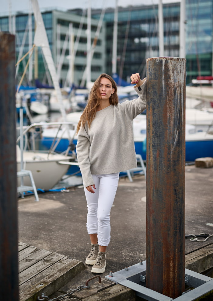 HENRIETTE STEFFENSEN COPENHAGEN BLOUSE - 1366 BLUSER SAND 805
