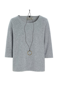 BLOUSE - 1368 - LIGHT GREY