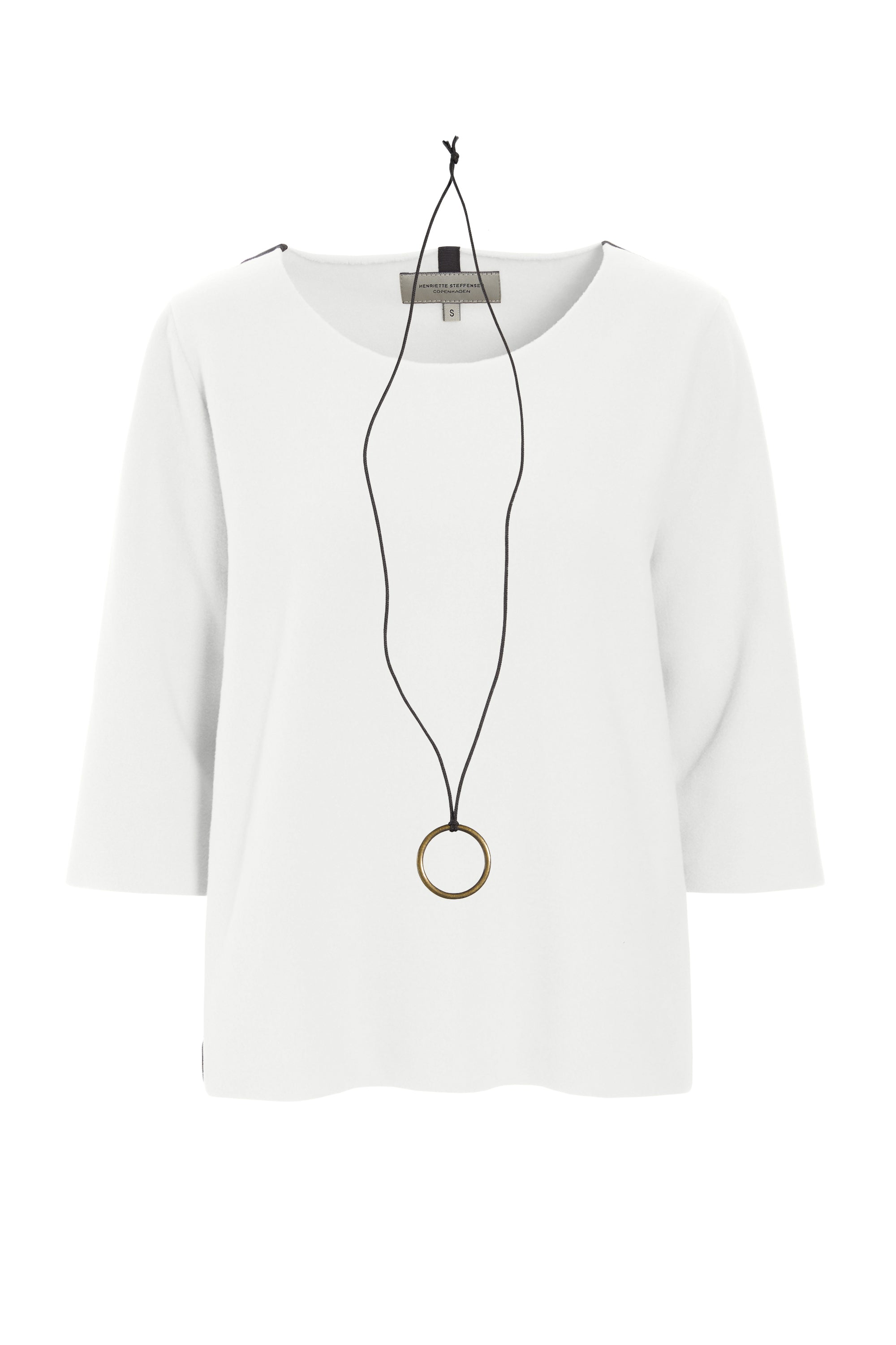 HENRIETTE STEFFENSEN COPENHAGEN BLOUSE - 1368 BLUSER OFF WHITE 802